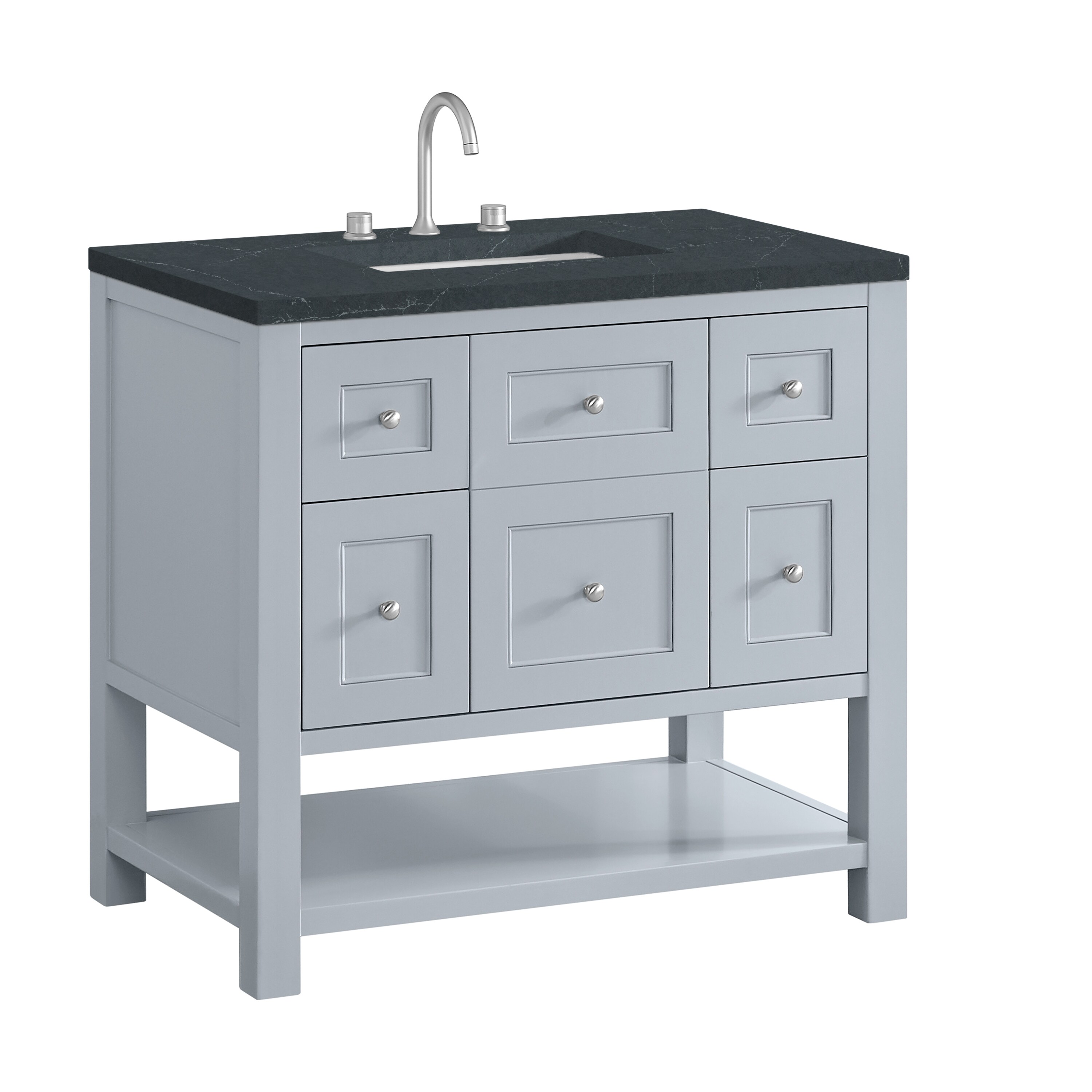 James Martin Vanities 330-V36-SRB-3CSP Bath-Vanity-Combo - View #10