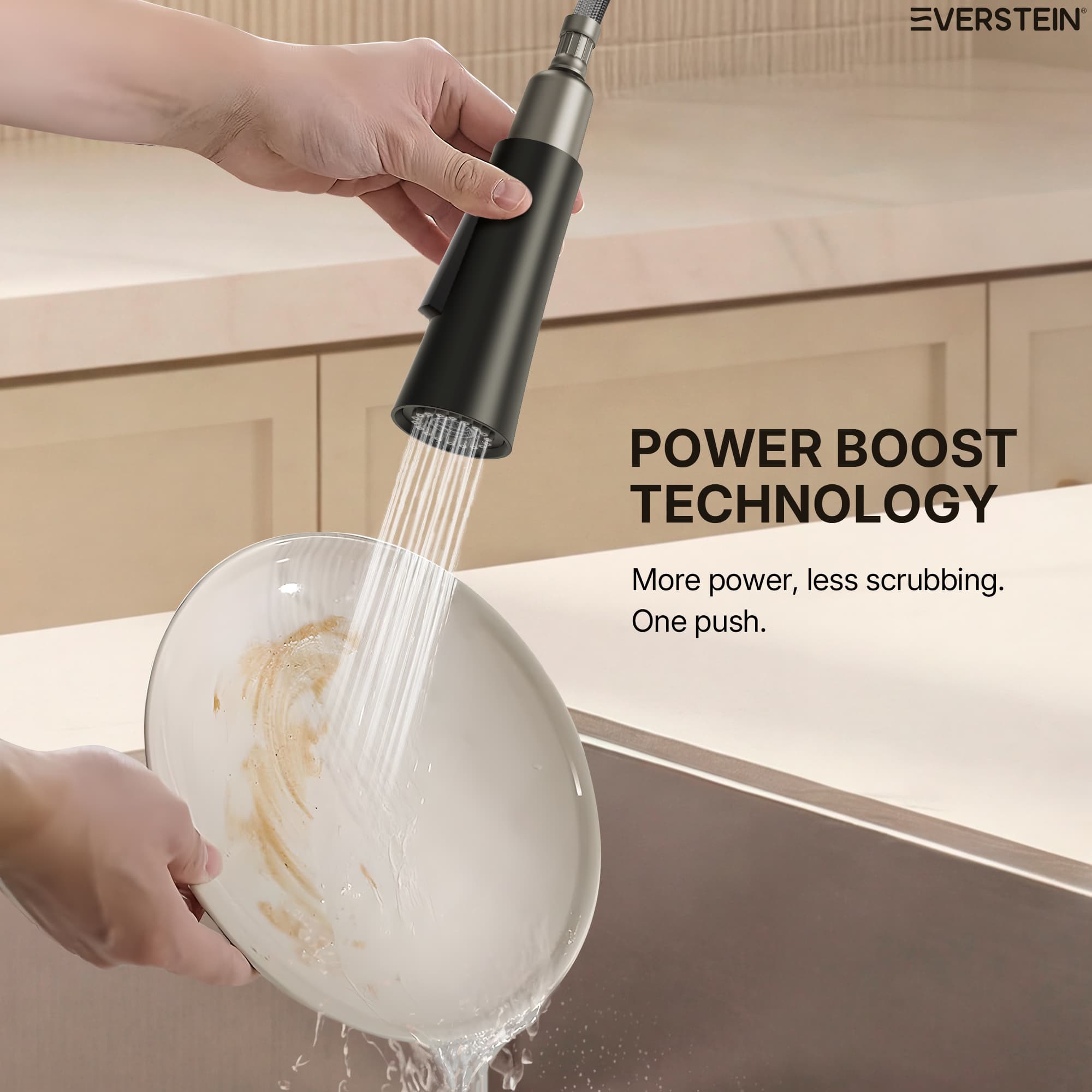 EVERSTEIN SFS-1300K-BK Kitchen-Faucets - View #7