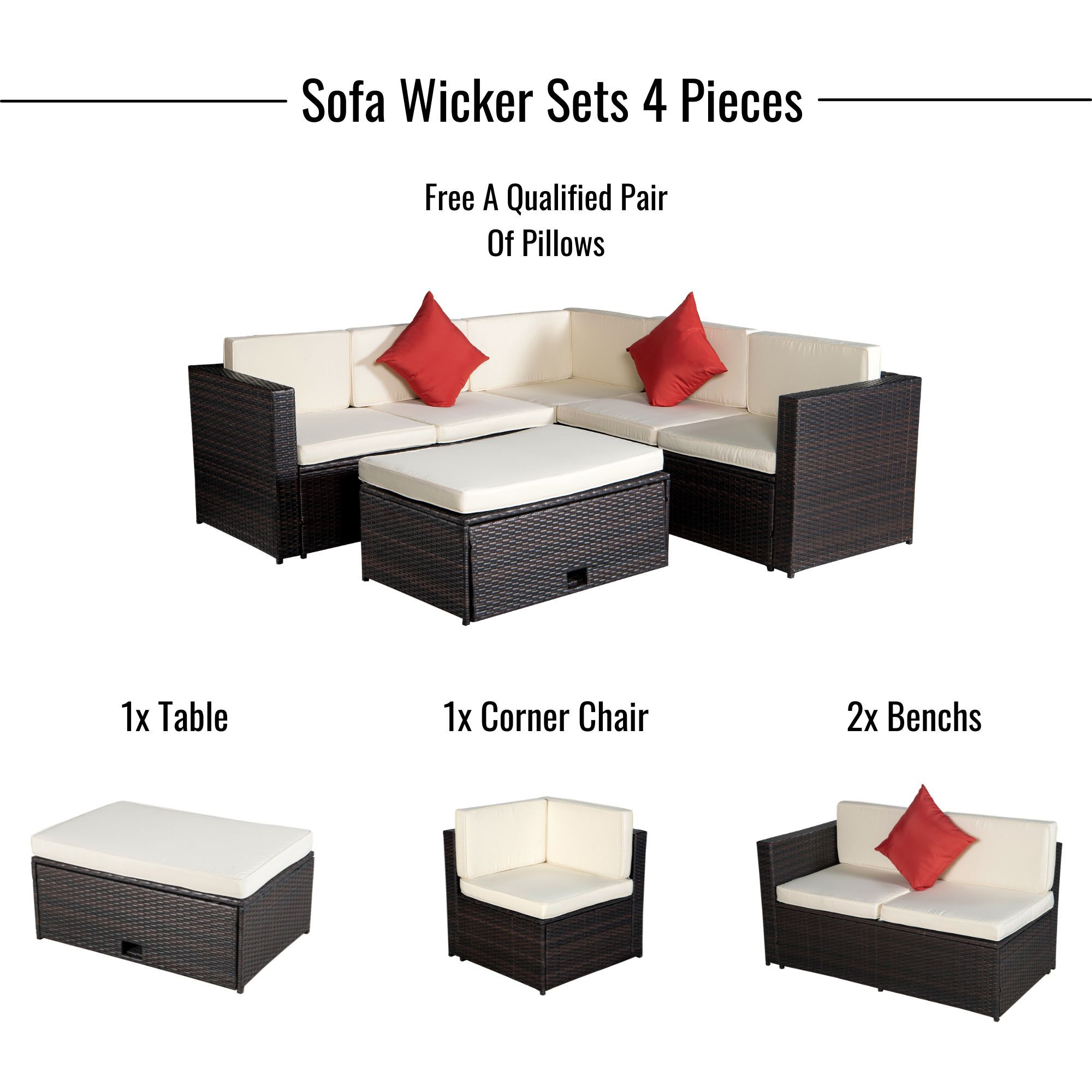 Flynama YC-V-W685-S00001 Patio-Conversation-Sets - View #13