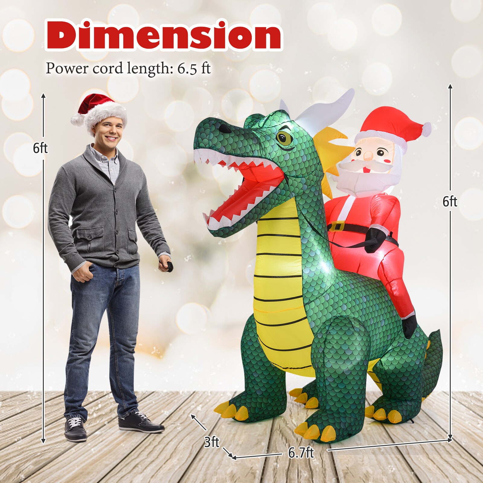 Slickblue D-CO-SU25252MC Christmas-Inflatables - View #4