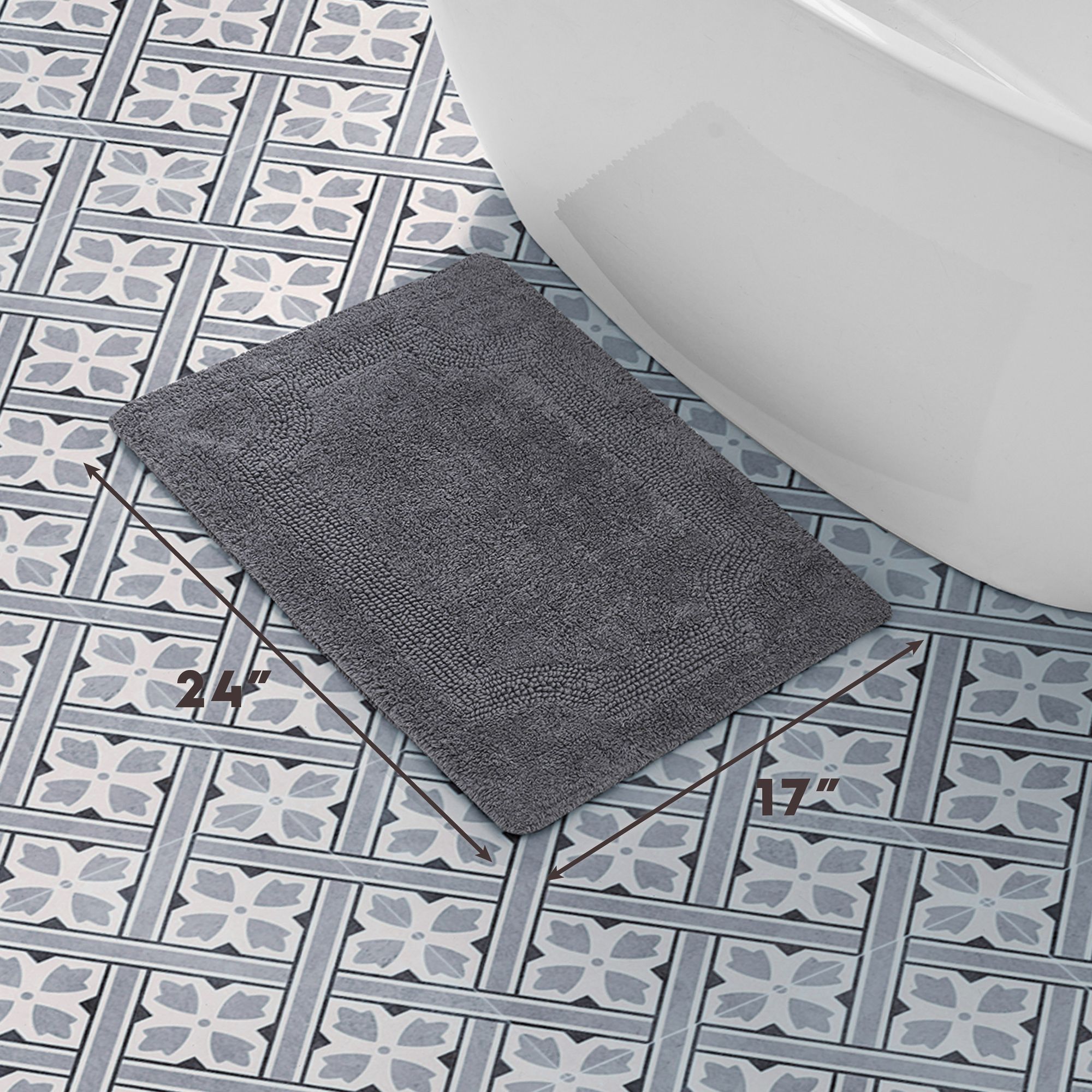 Laura Ashley 646760076413 Bath-Rugs - View #3
