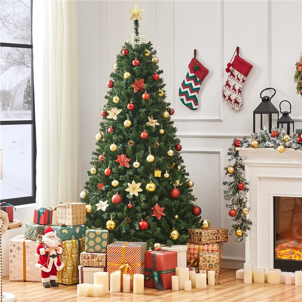 Yaheetech LSWNAX0001 Artificial-Christmas-Trees - View #5
