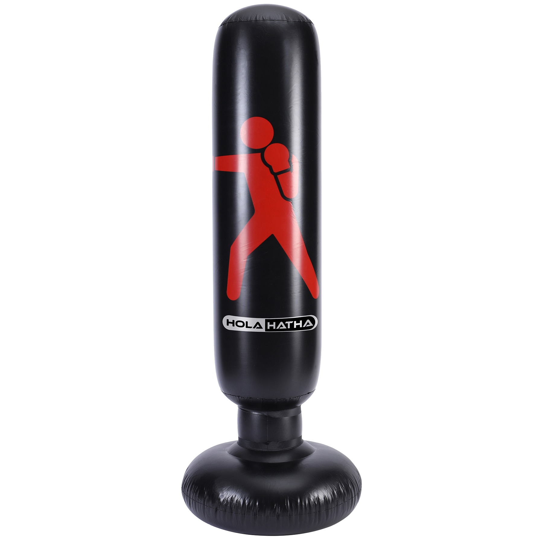 HolaHatha 203758 Black Plastic Punching bag