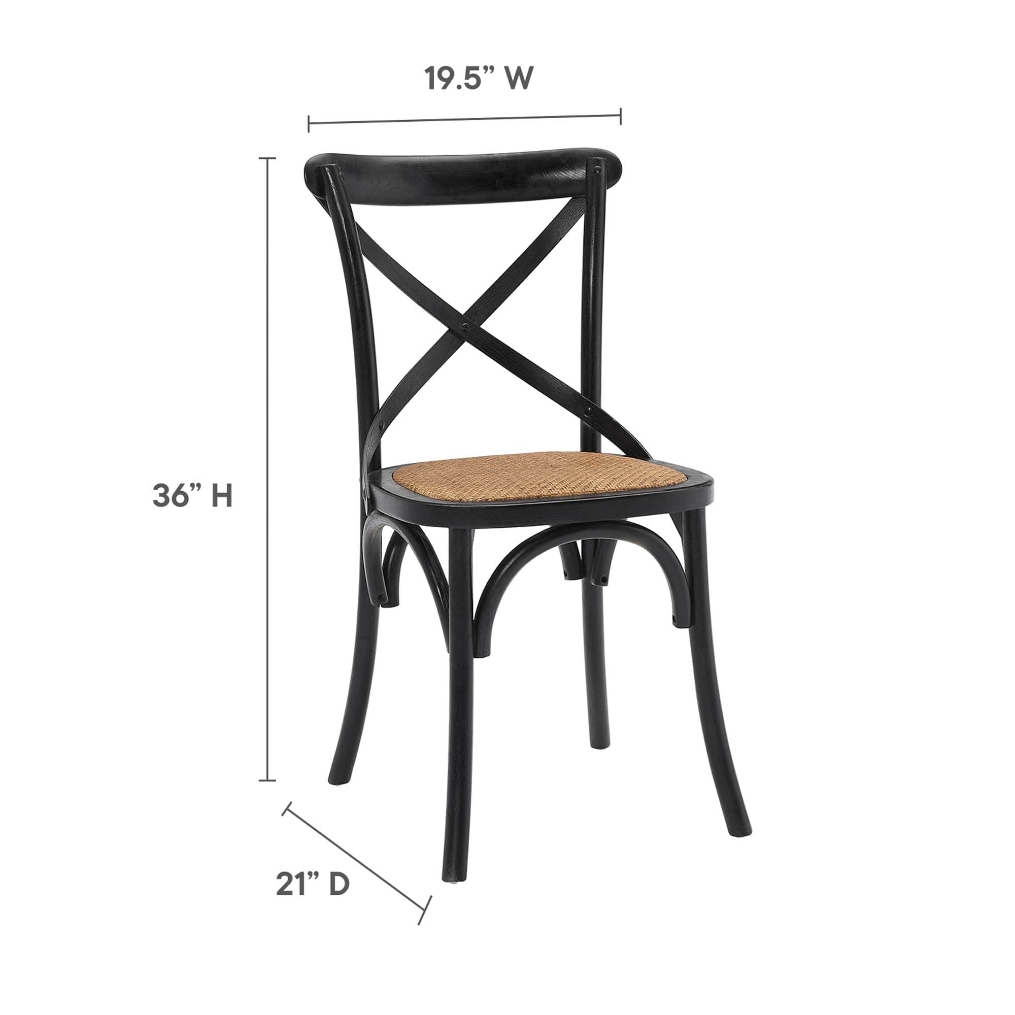 Modway EEI-3482-BLK Dining-Chairs - View #3