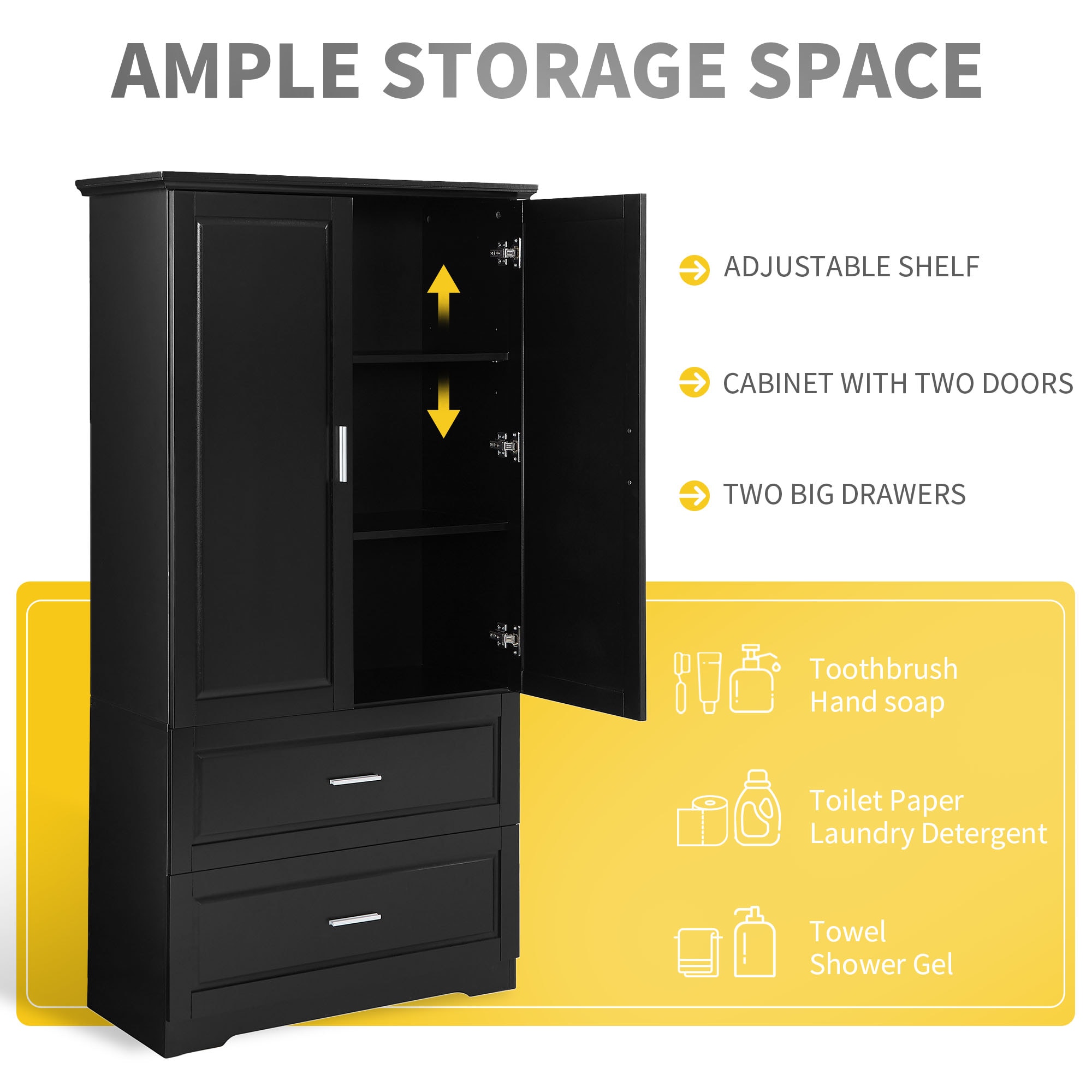 Siavonce XH60023 Utility-Storage-Cabinets - View #5