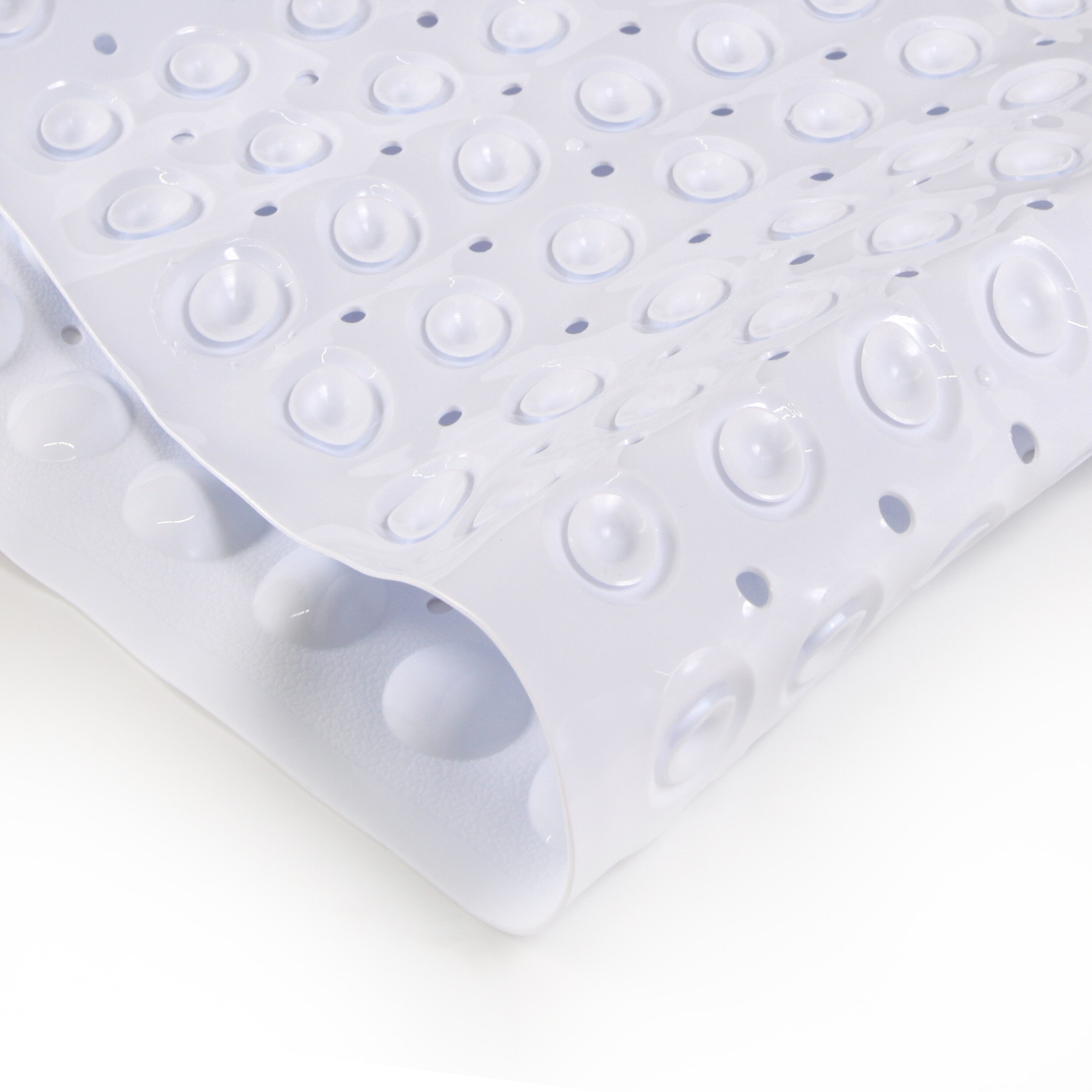Style Selections White Non-slip Bath Mat in the Bathroom Safety Accessories  department at