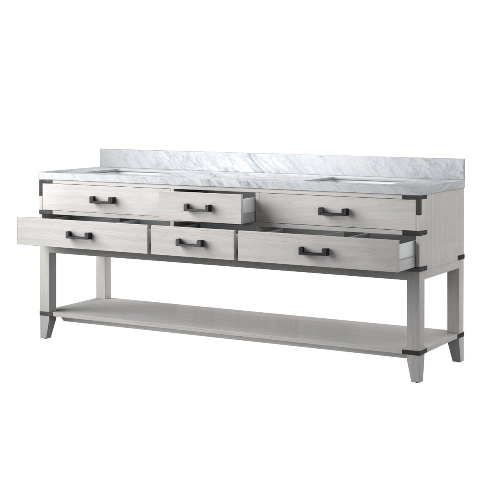 Lexora LVGR84DM100 Bath-Vanity-Combo - View #3