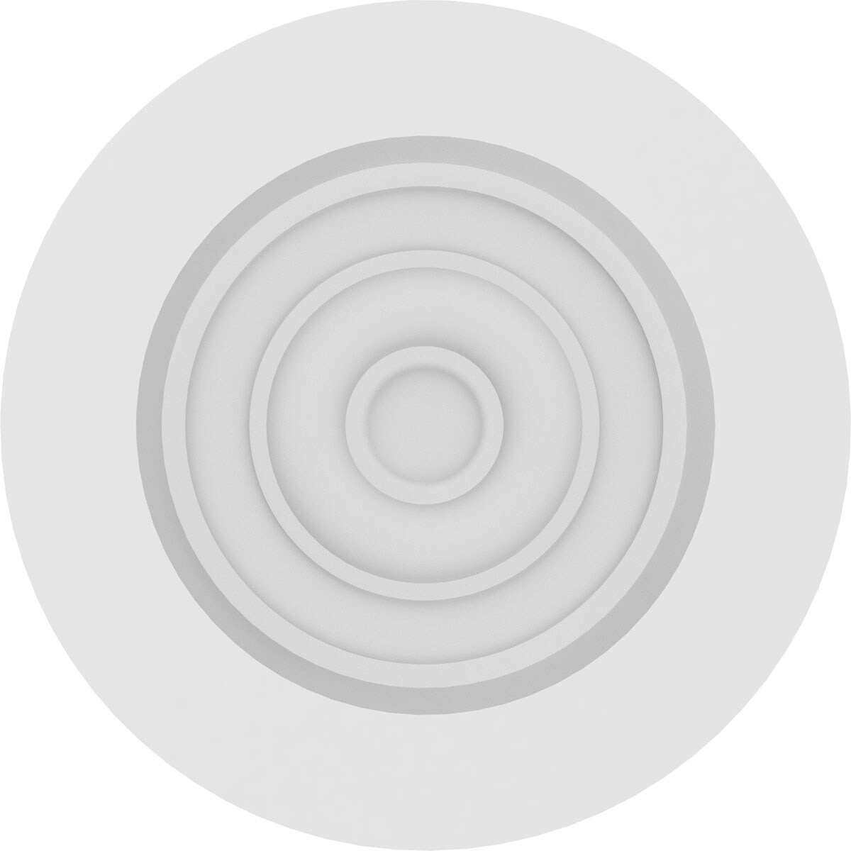 Ekena Millwork ROSP050X050X075GRY02 rosettes - View #2
