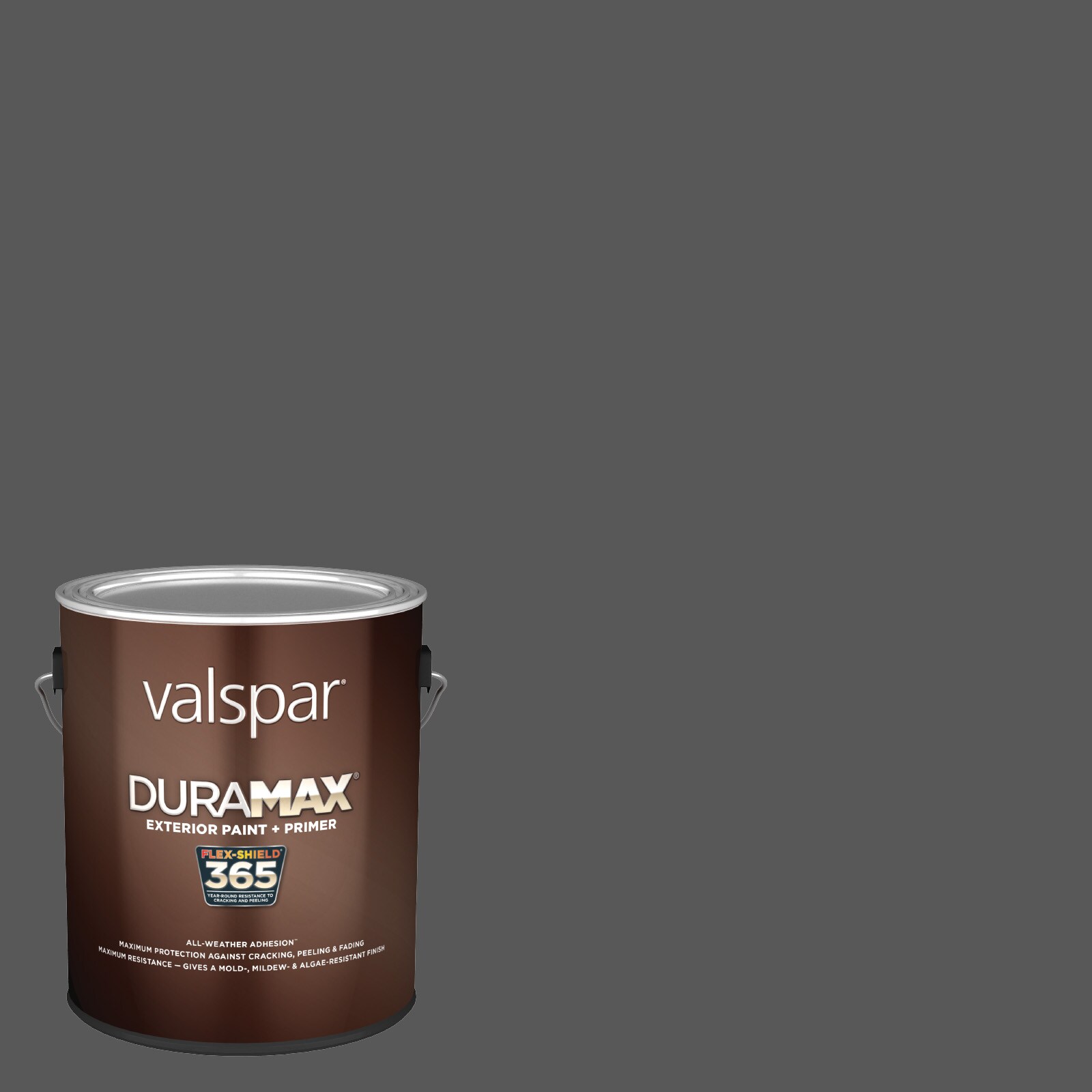 Valspar HGSW1491-75555 Duramax Satin Peppercorn HGSW1491 Latex Exterior Paint + Primer ( 1-gallon )