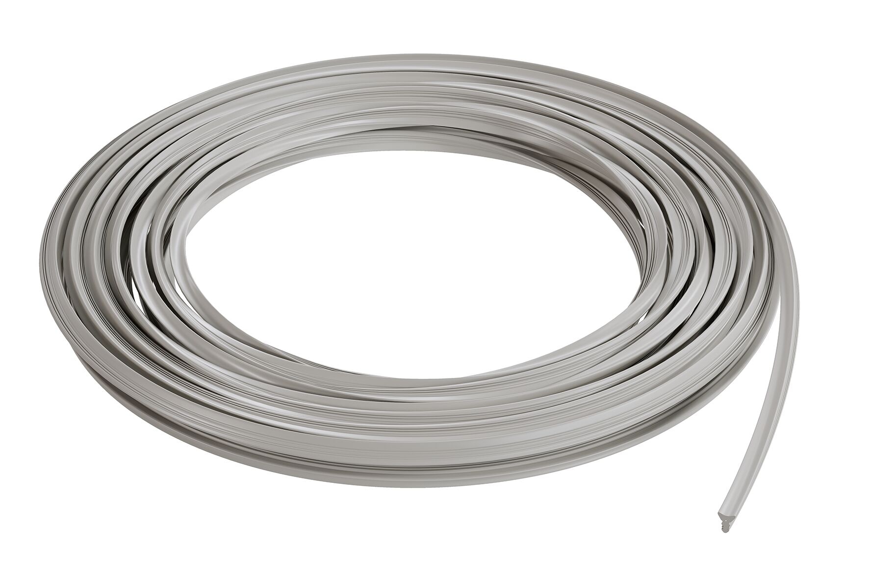 Schluter Systems FIS300G Dilex-F 0.125-in W x 1200-in L Grey PVC Movement joint