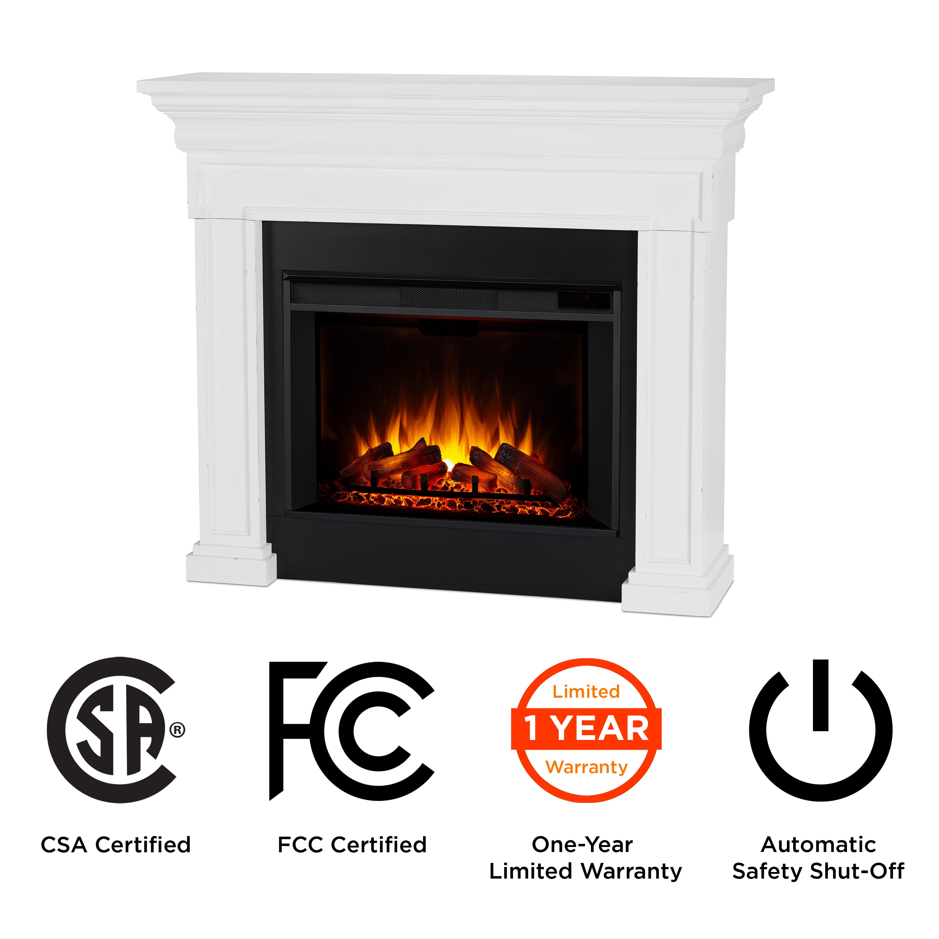 Real Flame 6720E-RW Electric-Fireplaces - View #10