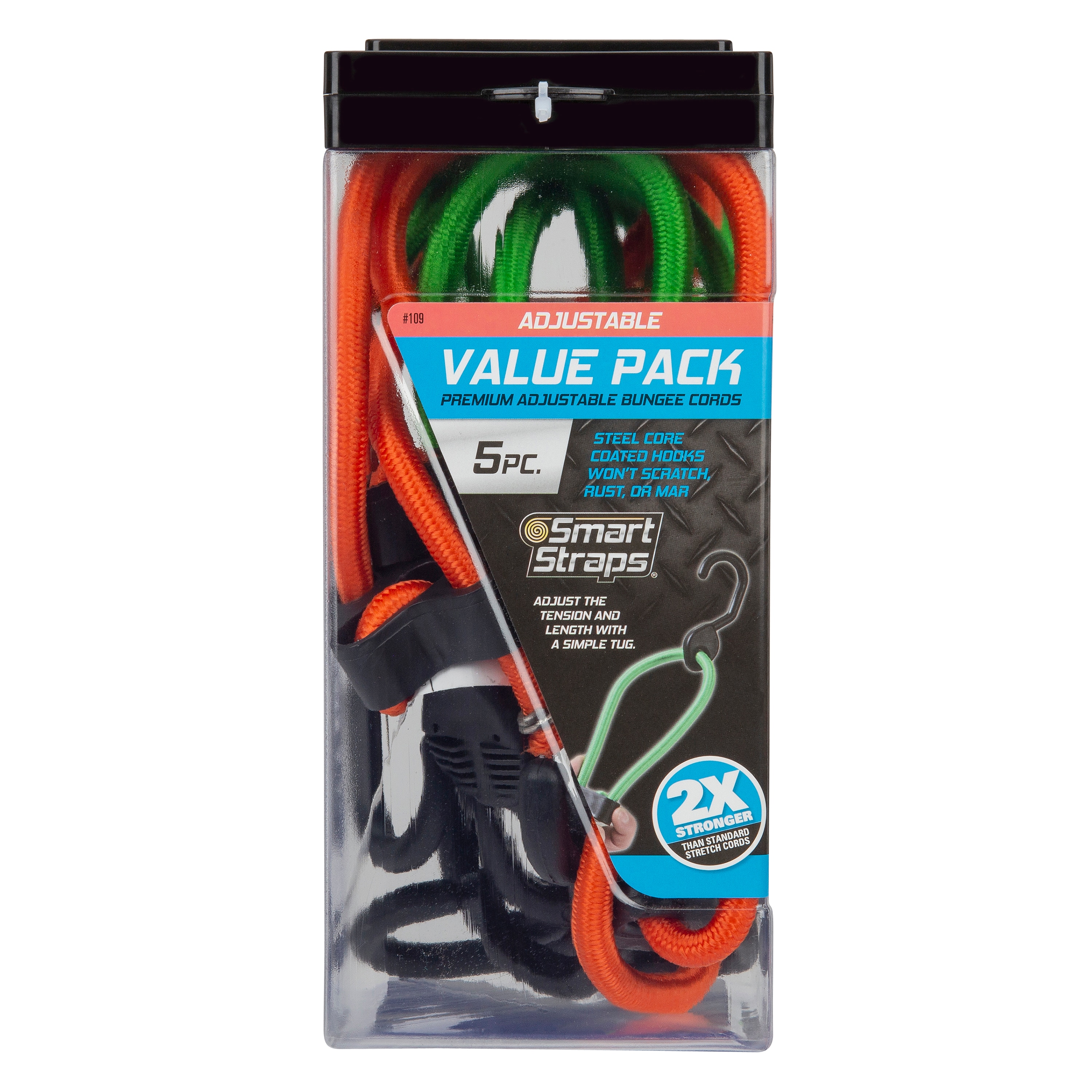 18 Heavy Duty Poly Bungee Cord 4 Pack