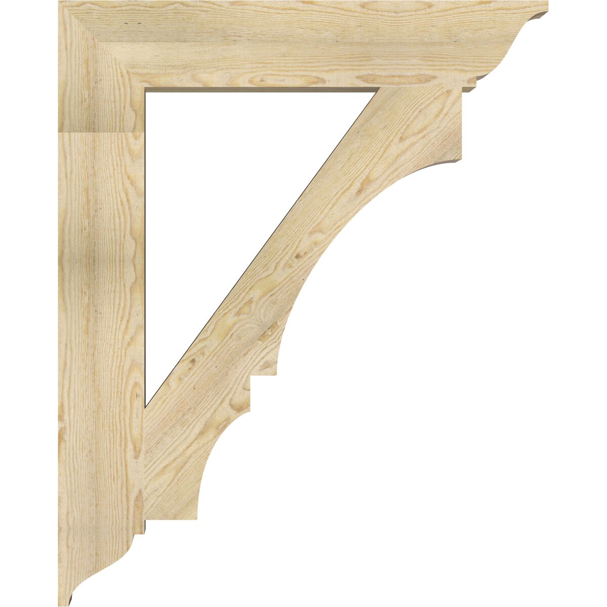 Ekena Millwork BKT06X34X42BOA01RDF Exterior-Brackets-Braces - View #3