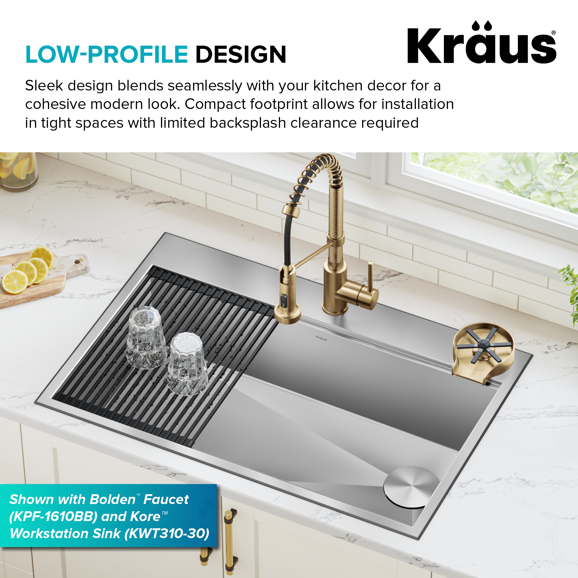 Kraus KGR-500SFBB Faucet-Spray-Hoses-Accessories - View #15