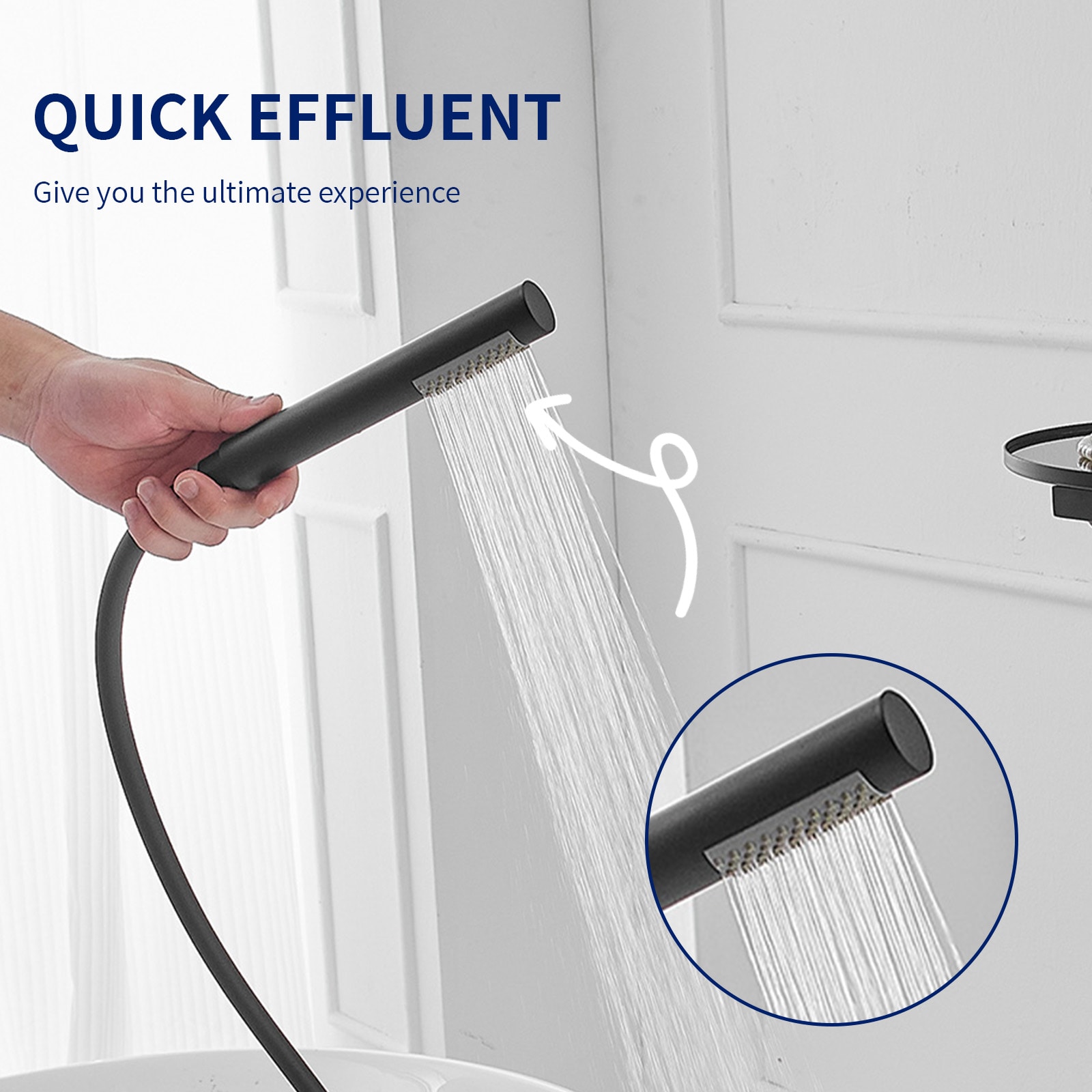 BWE C-7015-BLACK Roman-Tub-Faucets - View #2
