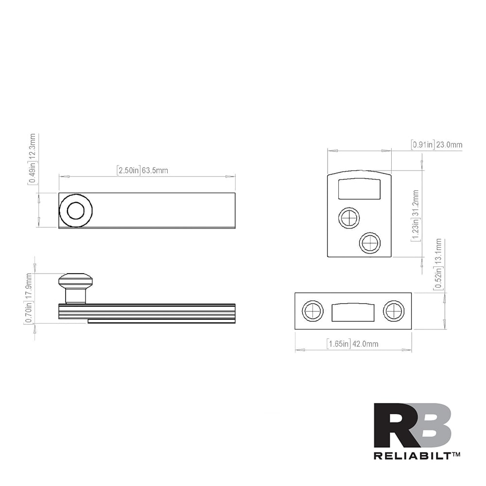RELIABILT 605778 Security-Hardware - View #5