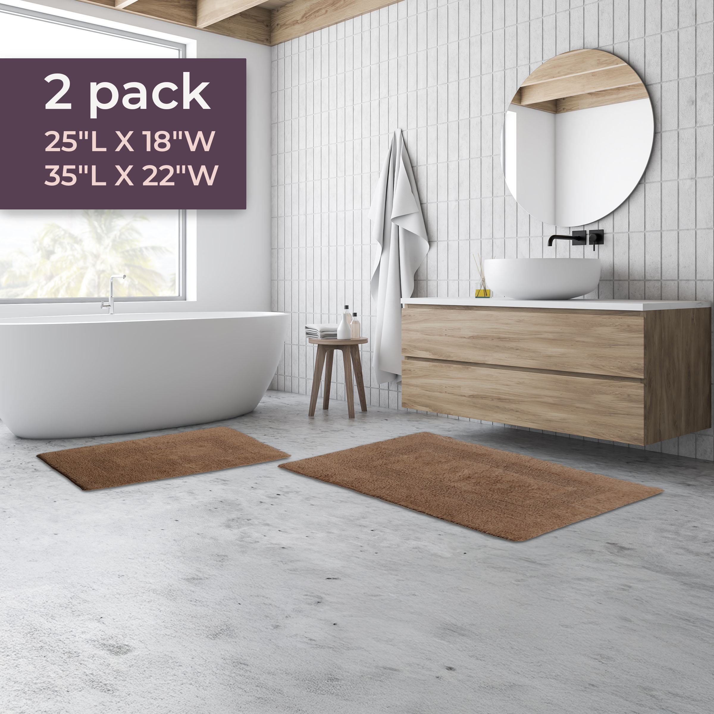 Hastings Home 910930IRY Bath-Rugs - View #5