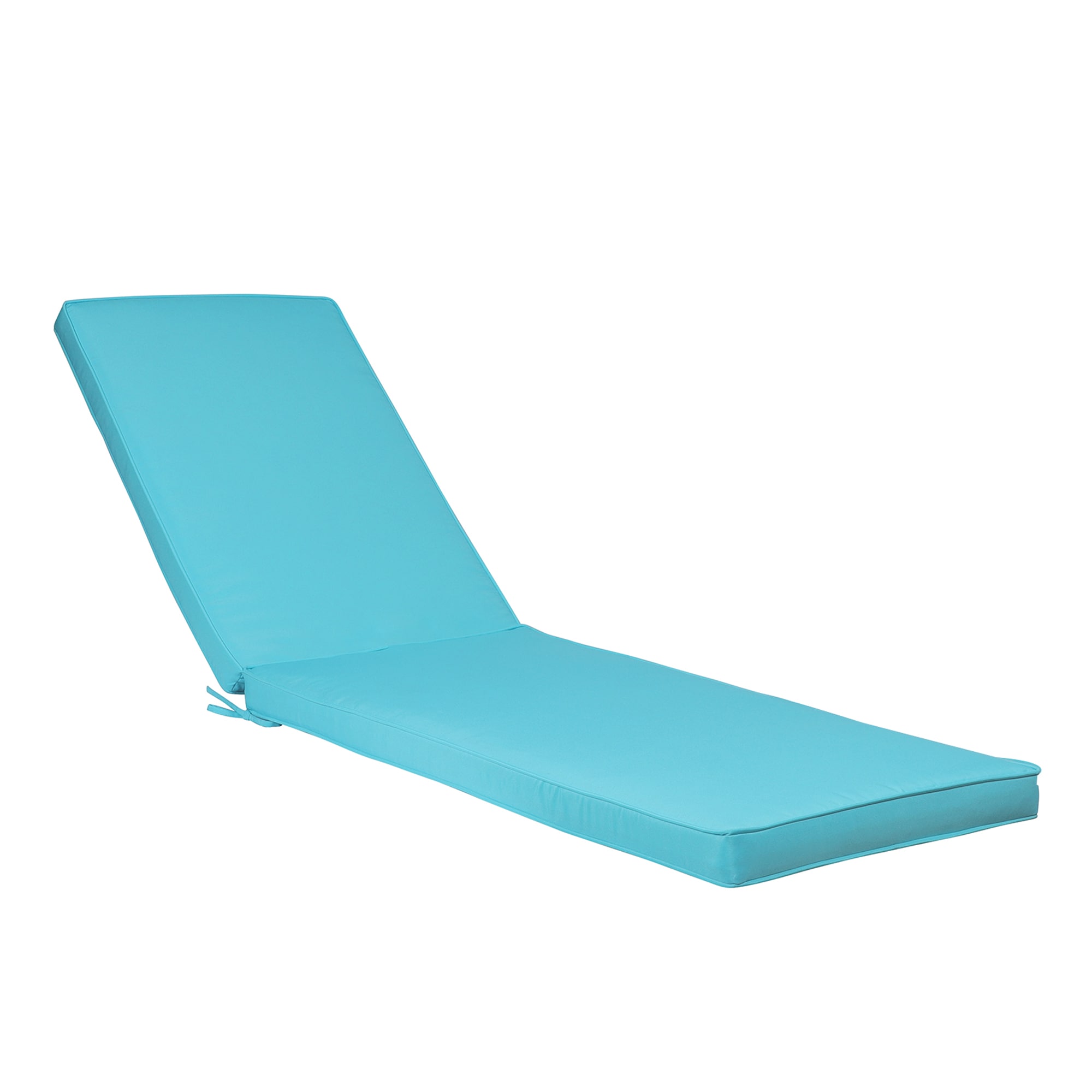 Bayfeve BFBU-2369-PFC Outdoor Replacement Lounge Chair Cushion 42.9-in x 22.05-in Sky Blue Patio chaise lounge chair cushion