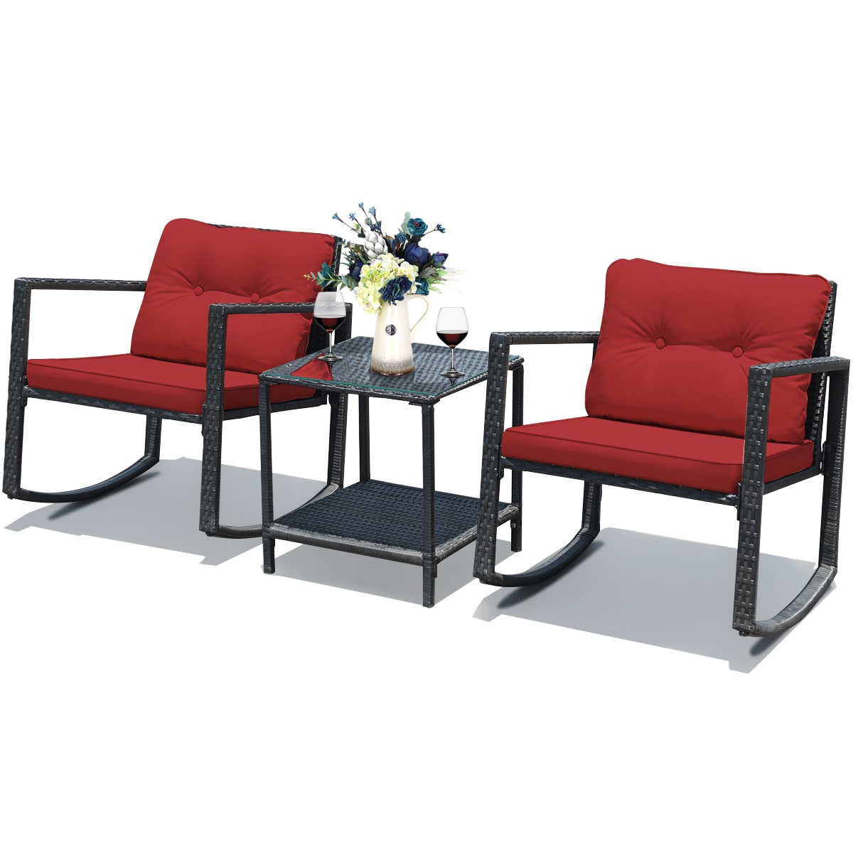 Costway HW62861RE Patio-Conversation-Sets - View #9