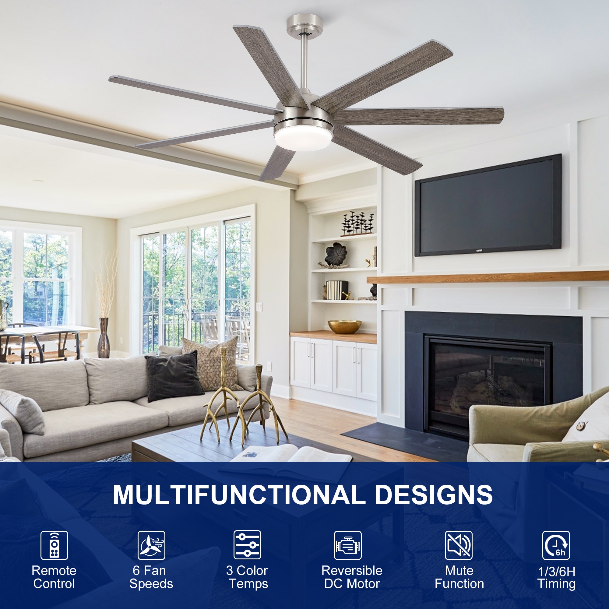 YUHAO LSDC1173SN622 Ceiling-Fans - View #4