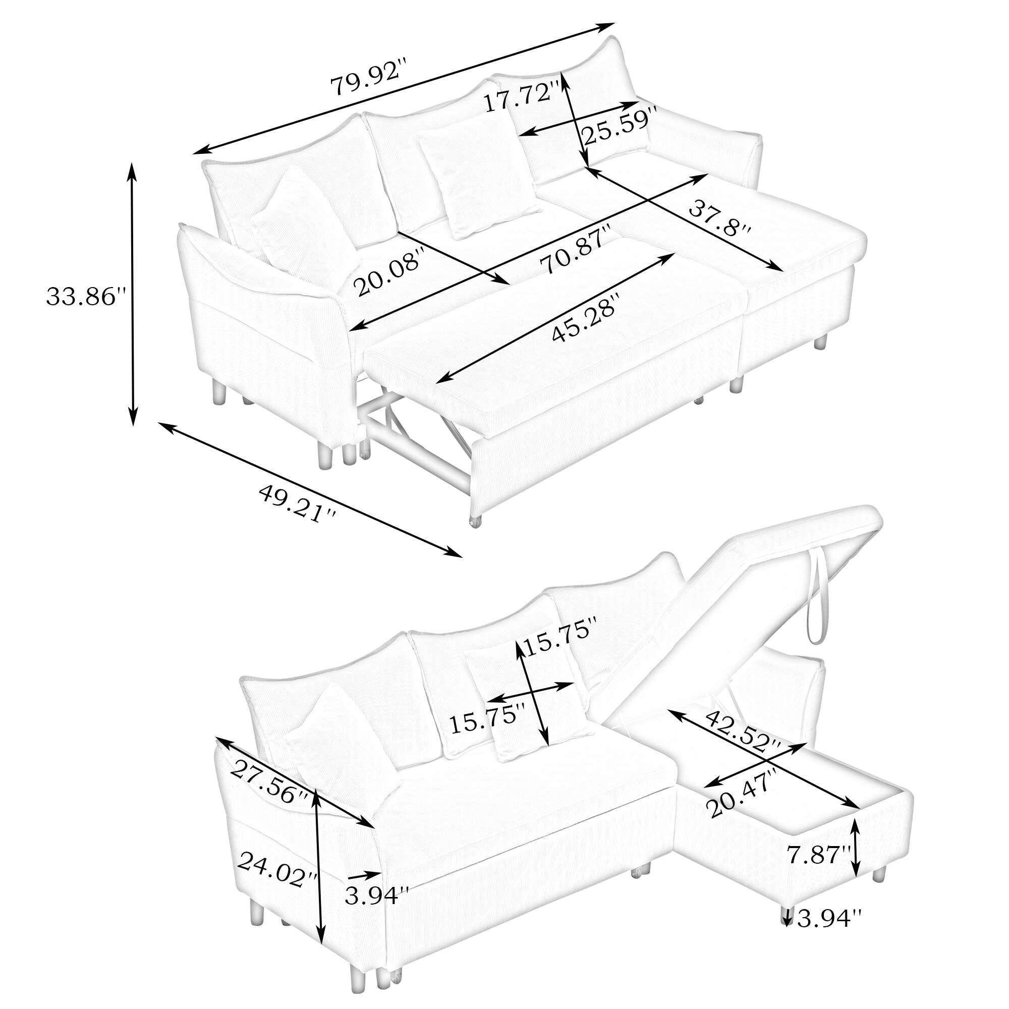 Bybafun YD2700057 Sofas-Loveseats - View #4