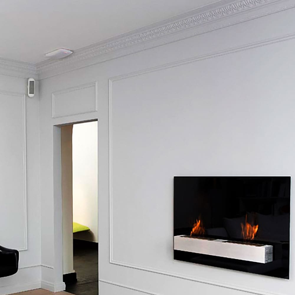 Primed White Polyurethane Crown Moulding with Acanthus Leaves