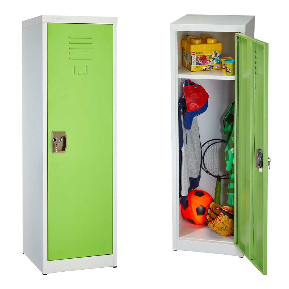 AdirOffice 629-01-GRN-2PK Storage-Lockers - View #2