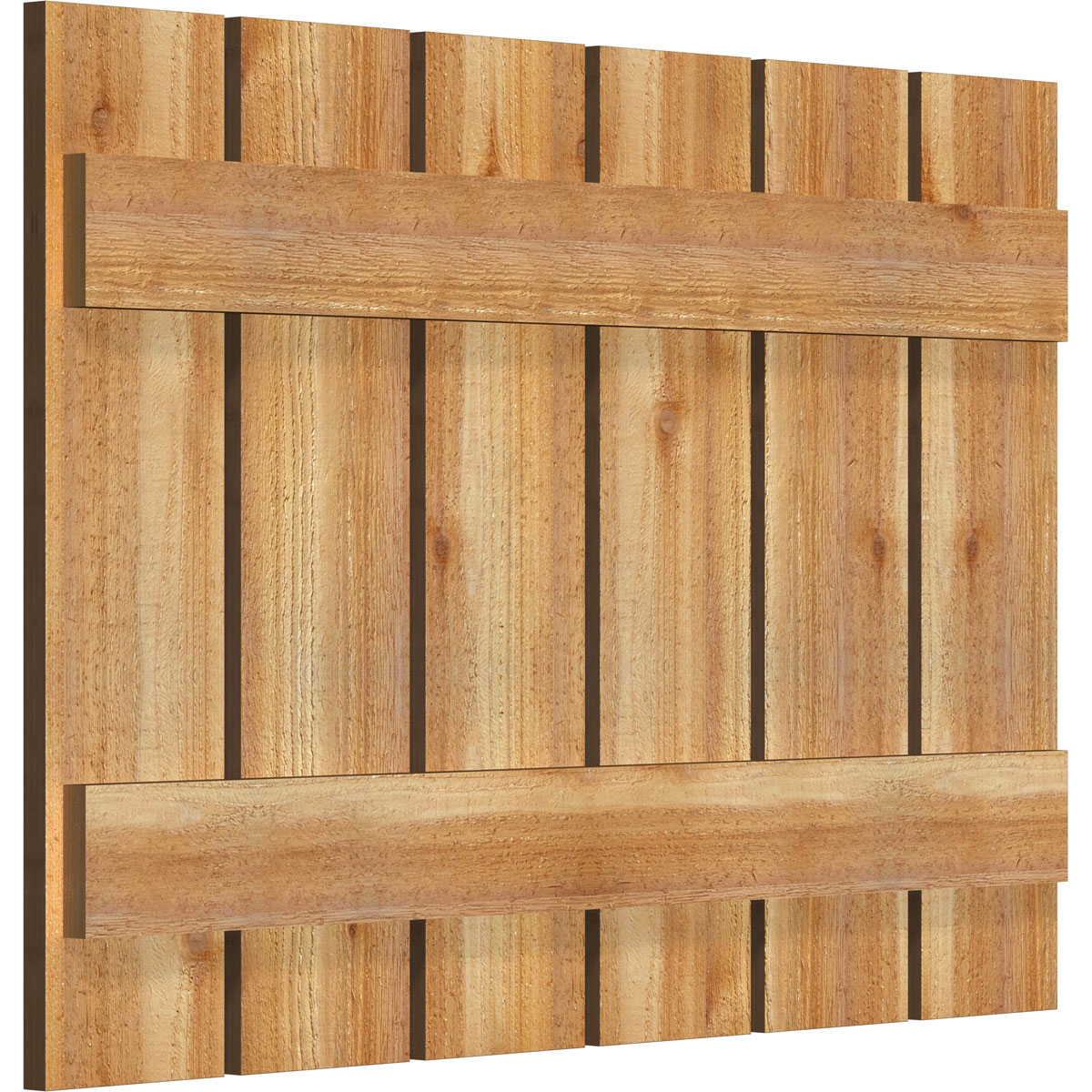Ekena Millwork RBS06S35X024RWR Exterior-Shutters - View #2
