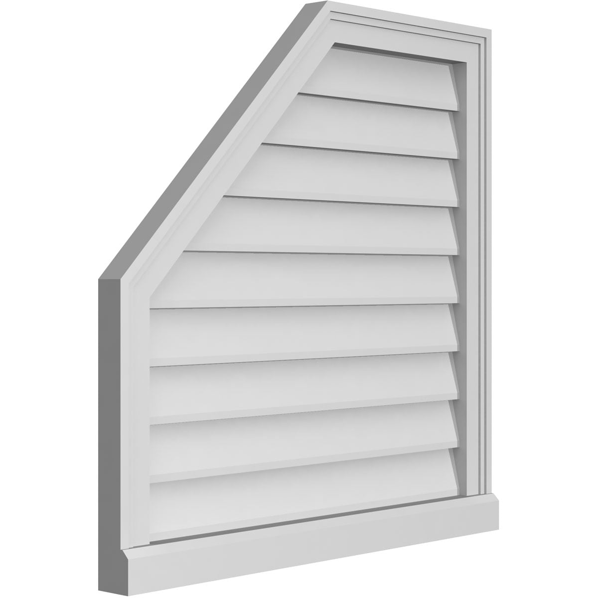 Ekena Millwork GVPOL28X2803SN Gable-Vents - View #2