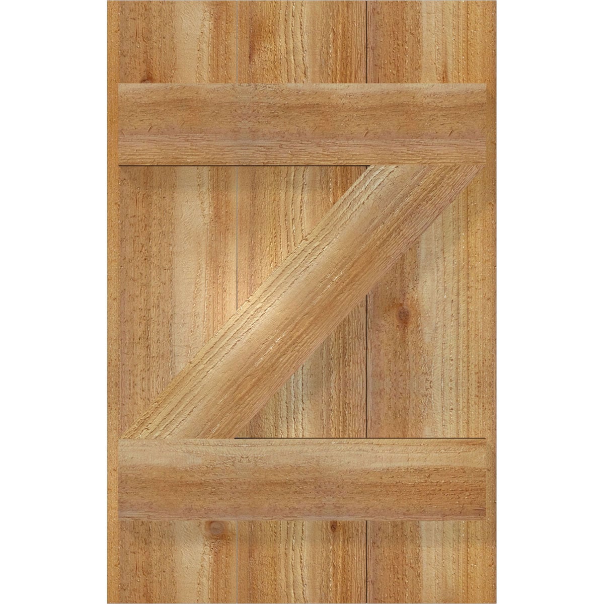 Ekena Millwork RBJ06Z16X025RWR Exterior-Shutters - View #5
