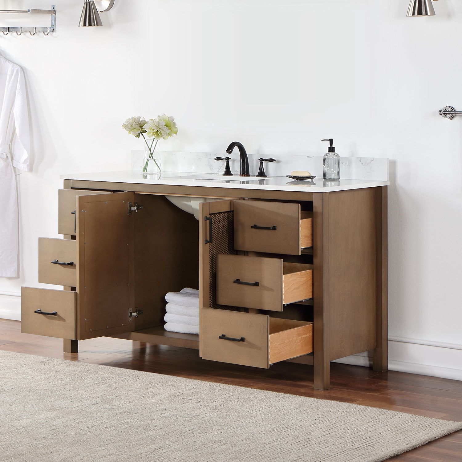 Altair 542060S-BR-AW-NM Bath-Vanity-Combo - View #7