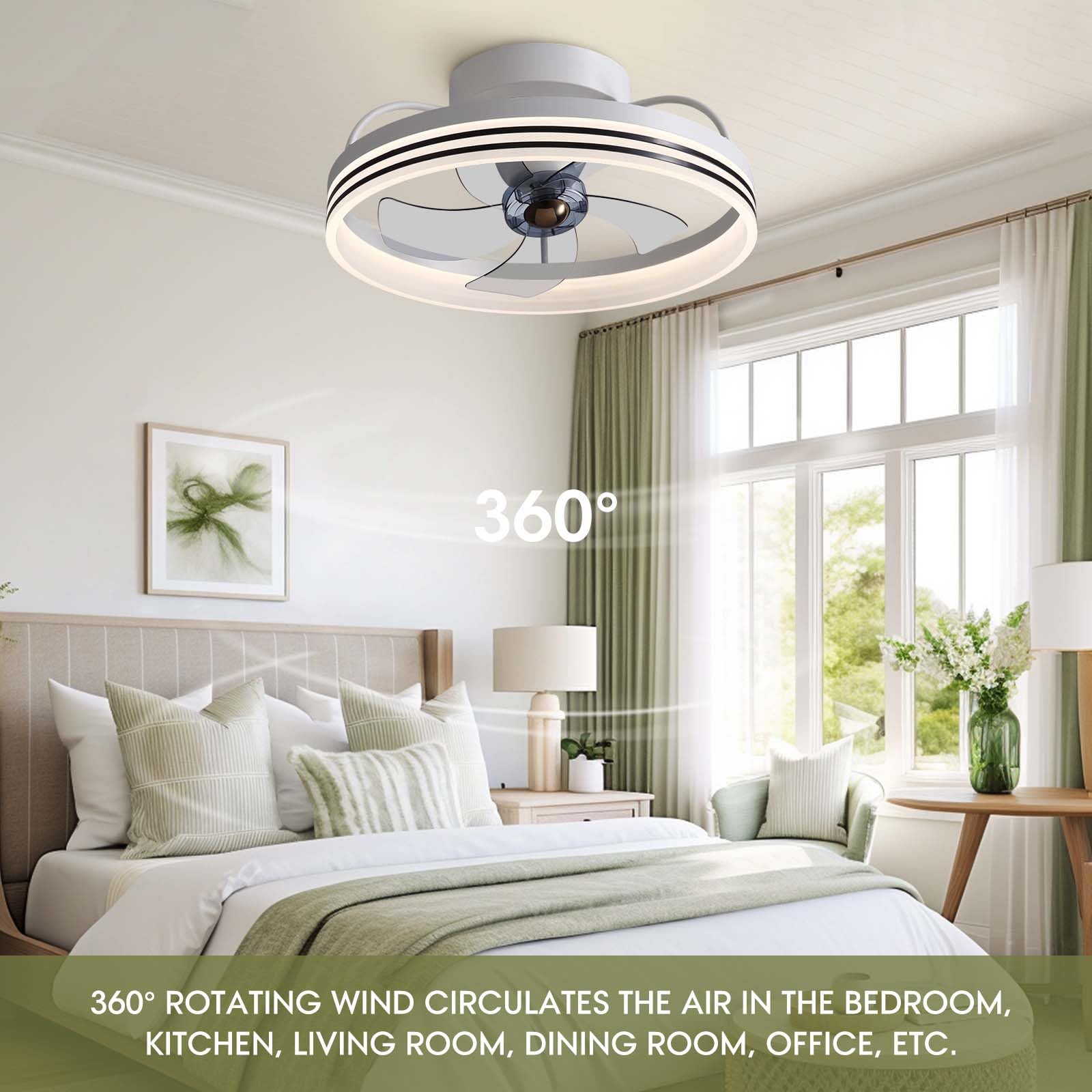 SILJOY CFL-1105-04 Ceiling-Fans - View #2