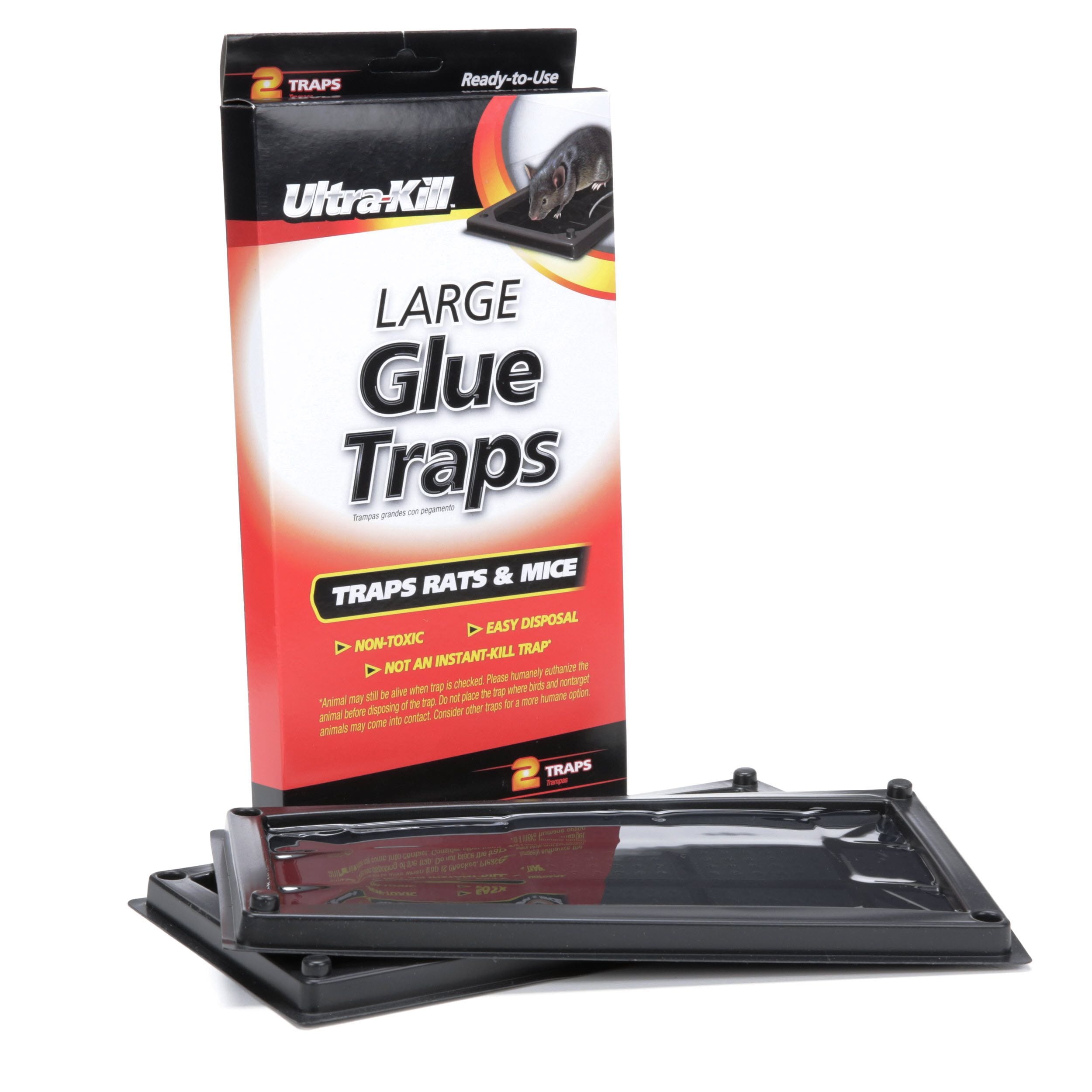 Real-Kill Large Rat and Mice Glue Traps (2-PacK) HG-10096MP - The