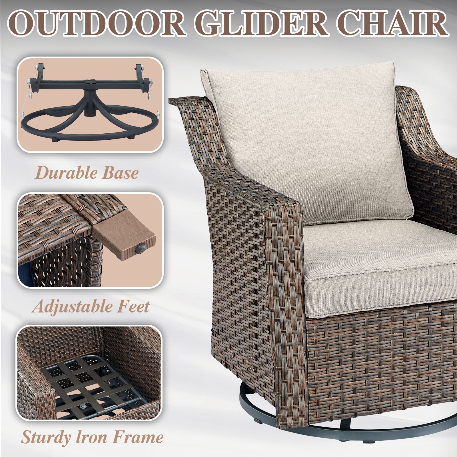 Jeehope PALRBR20-2S Patio-Chairs - View #6