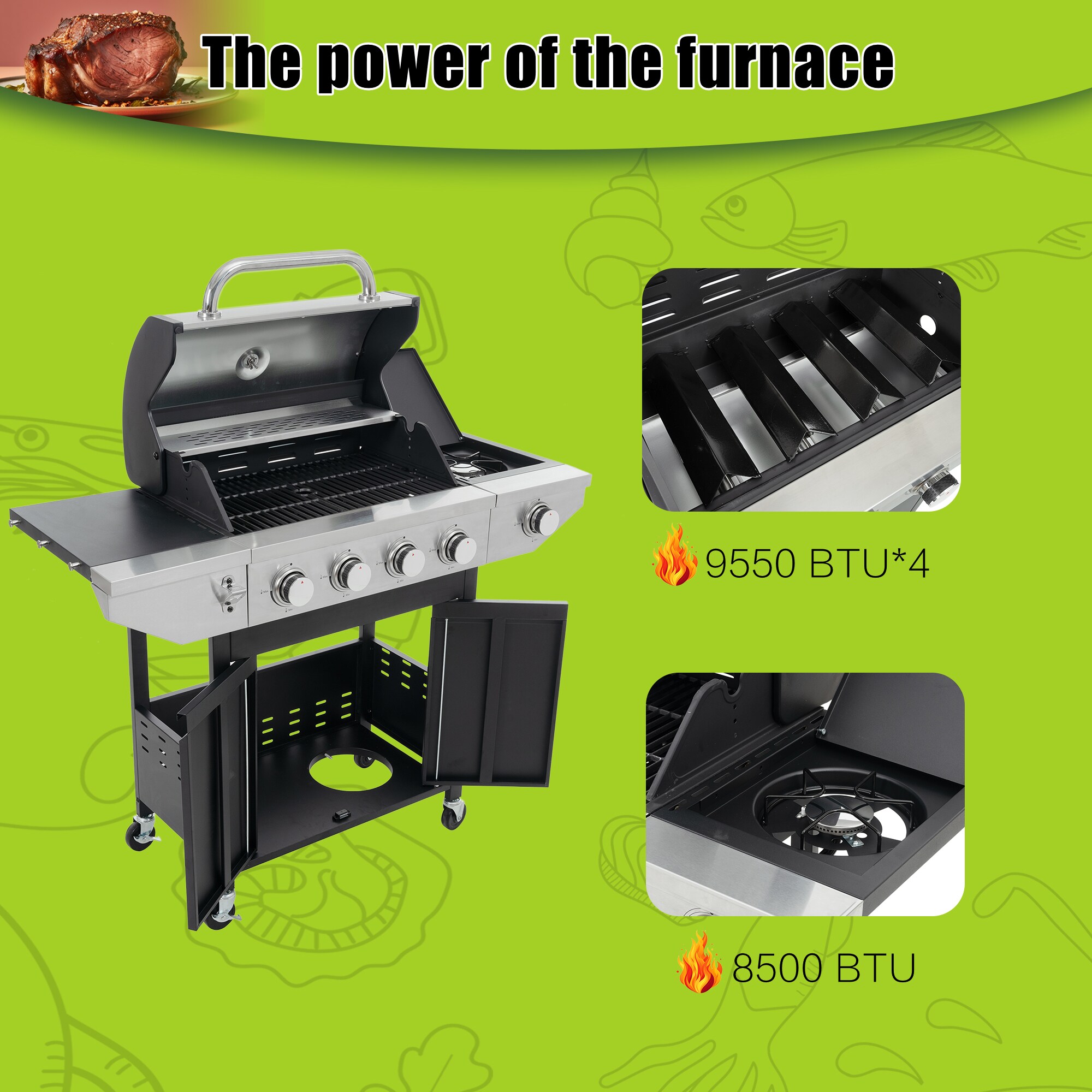 Xspracer ML-BG092 Gas-Grill - View #10