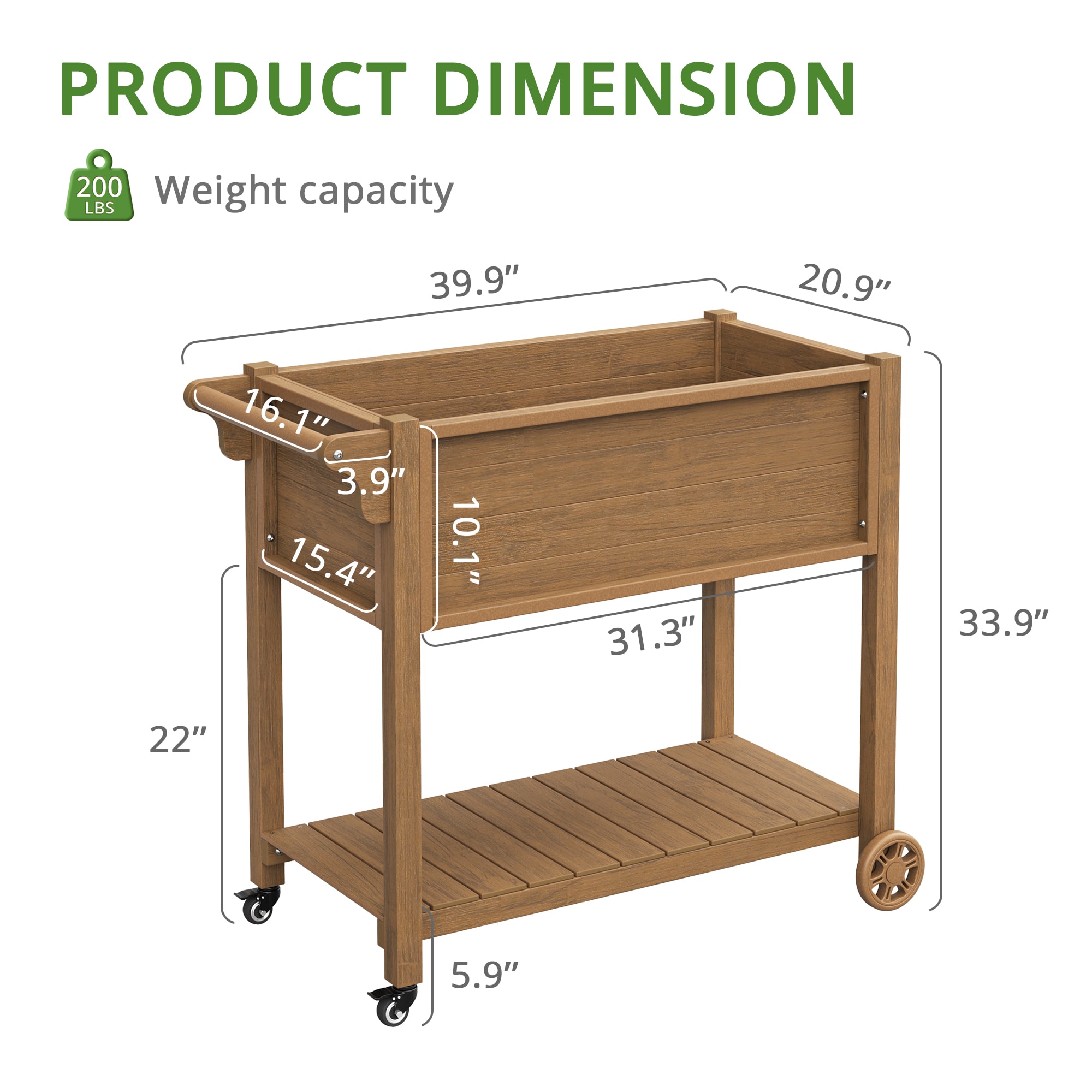 LUE BONA TX-002-04LS Raised-Garden-Beds - View #4