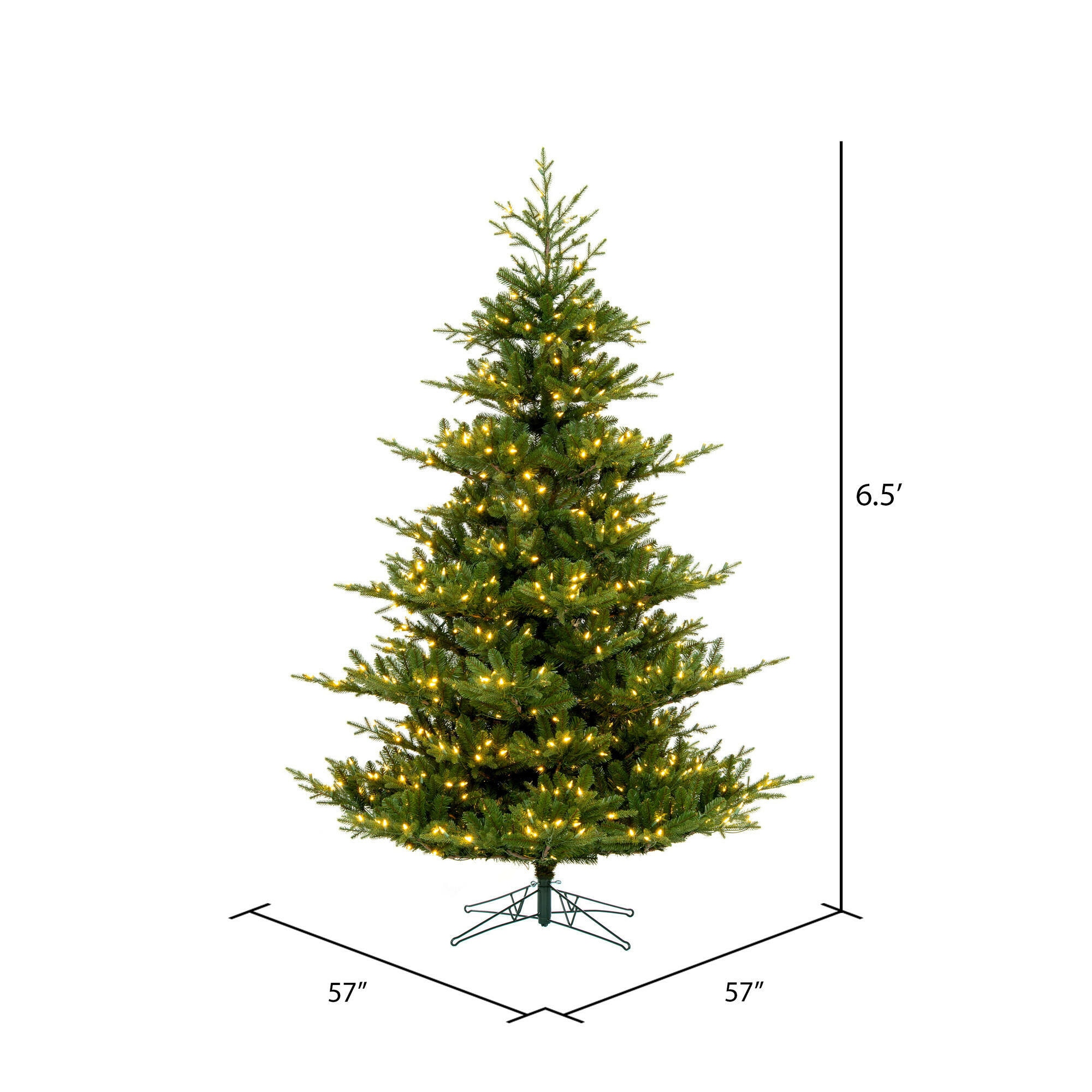 Vickerman G211066LED Artificial-Christmas-Trees - View #3