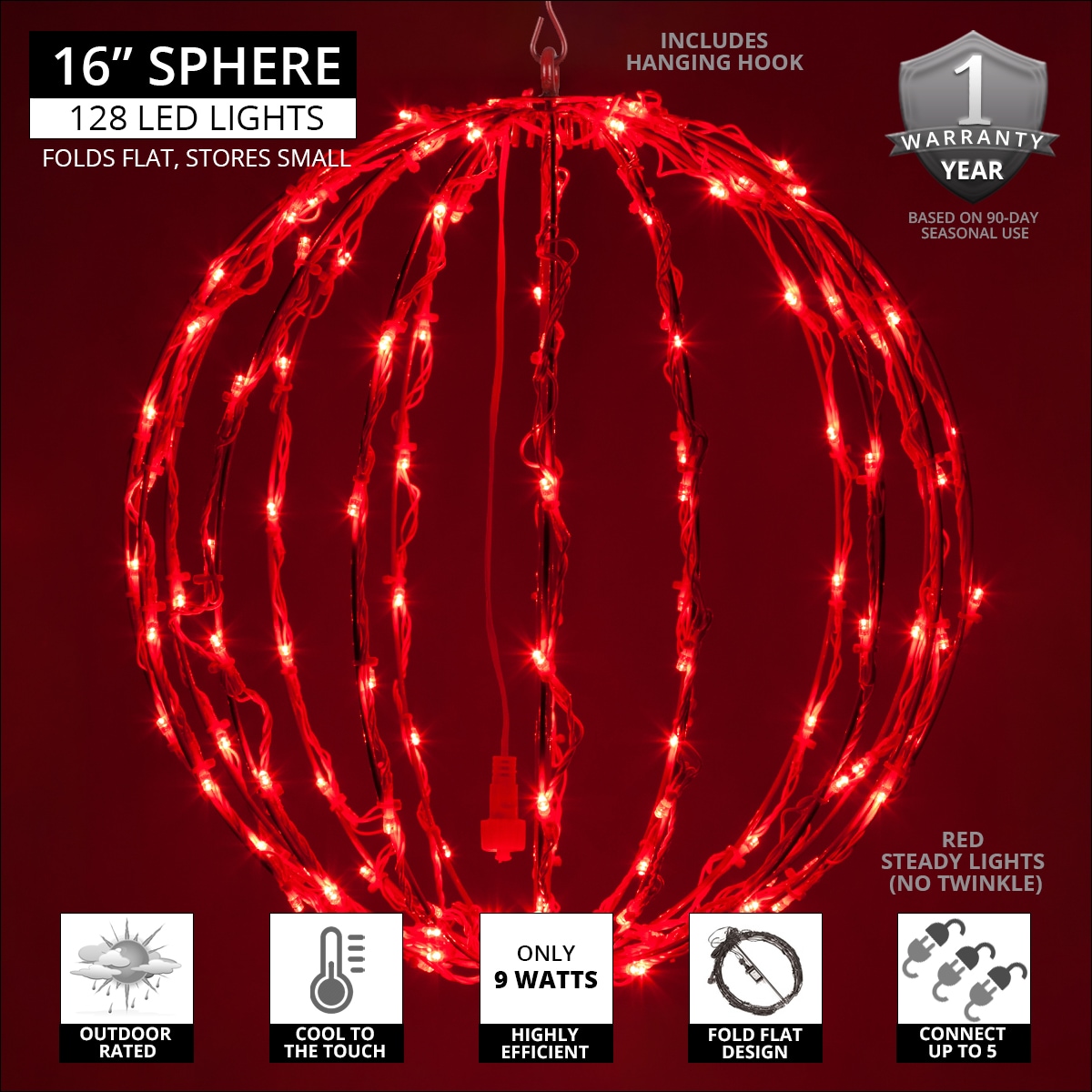 Wintergreen Lighting 76227 Outdoor-Christmas-Decor - View #3