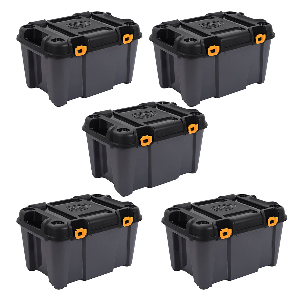 Ezy Storage Plastic Storage Containers at