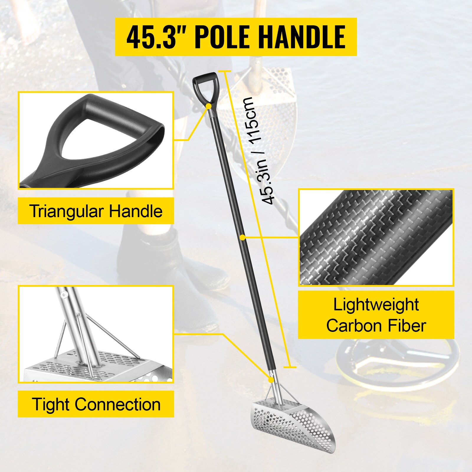 VEVOR JBXGS11.5X8-1NZLBV0 Shovel-Spade - View #4