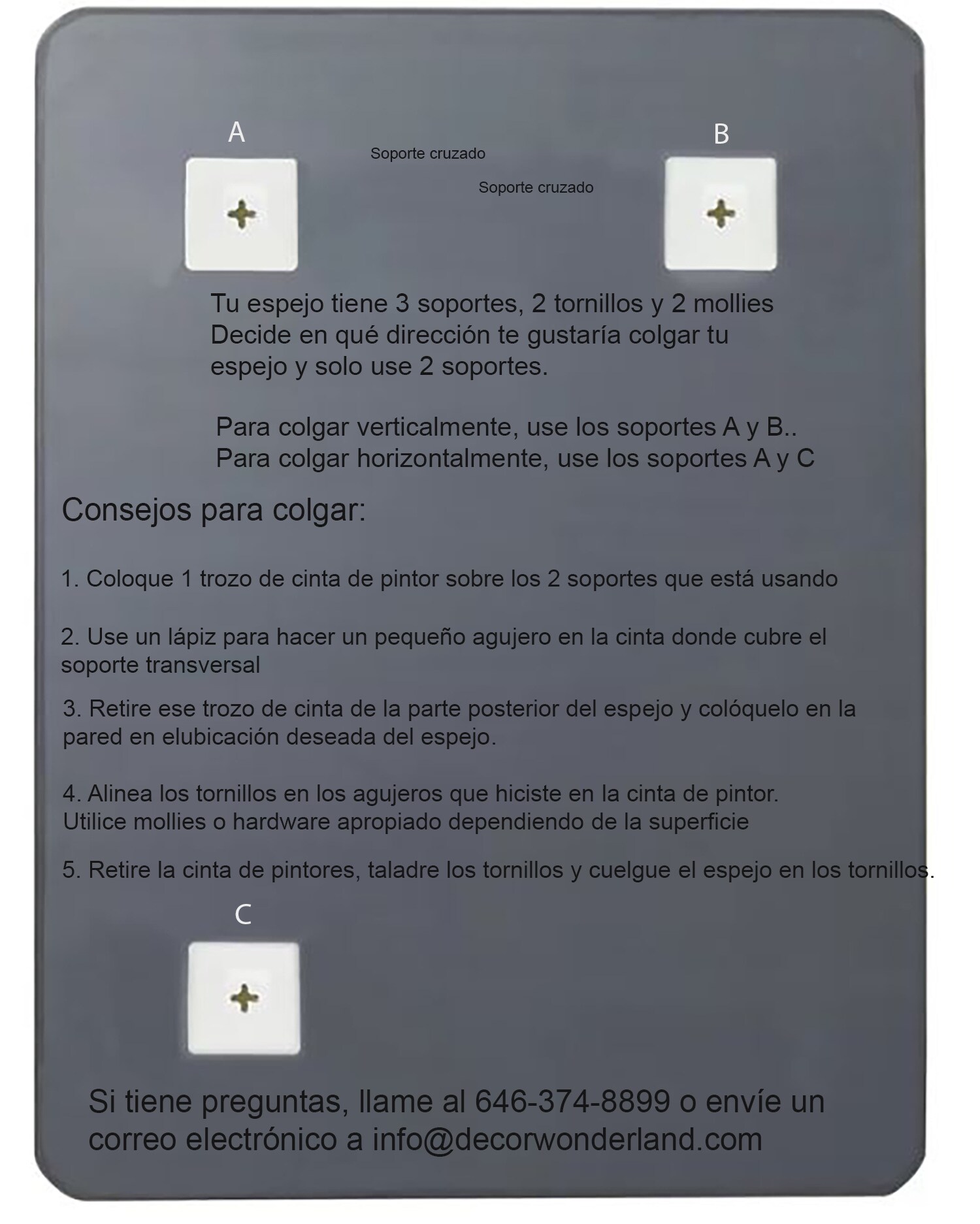 Decor Wonderland DW1058TQ Framed-Bath-Mirrors - View #6