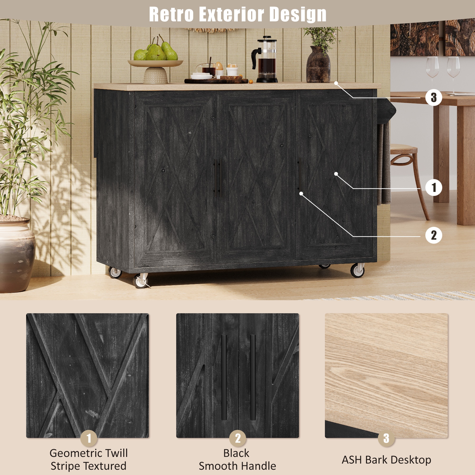 SINOFURN SYA010292BK Kitchen-Furniture - View #17