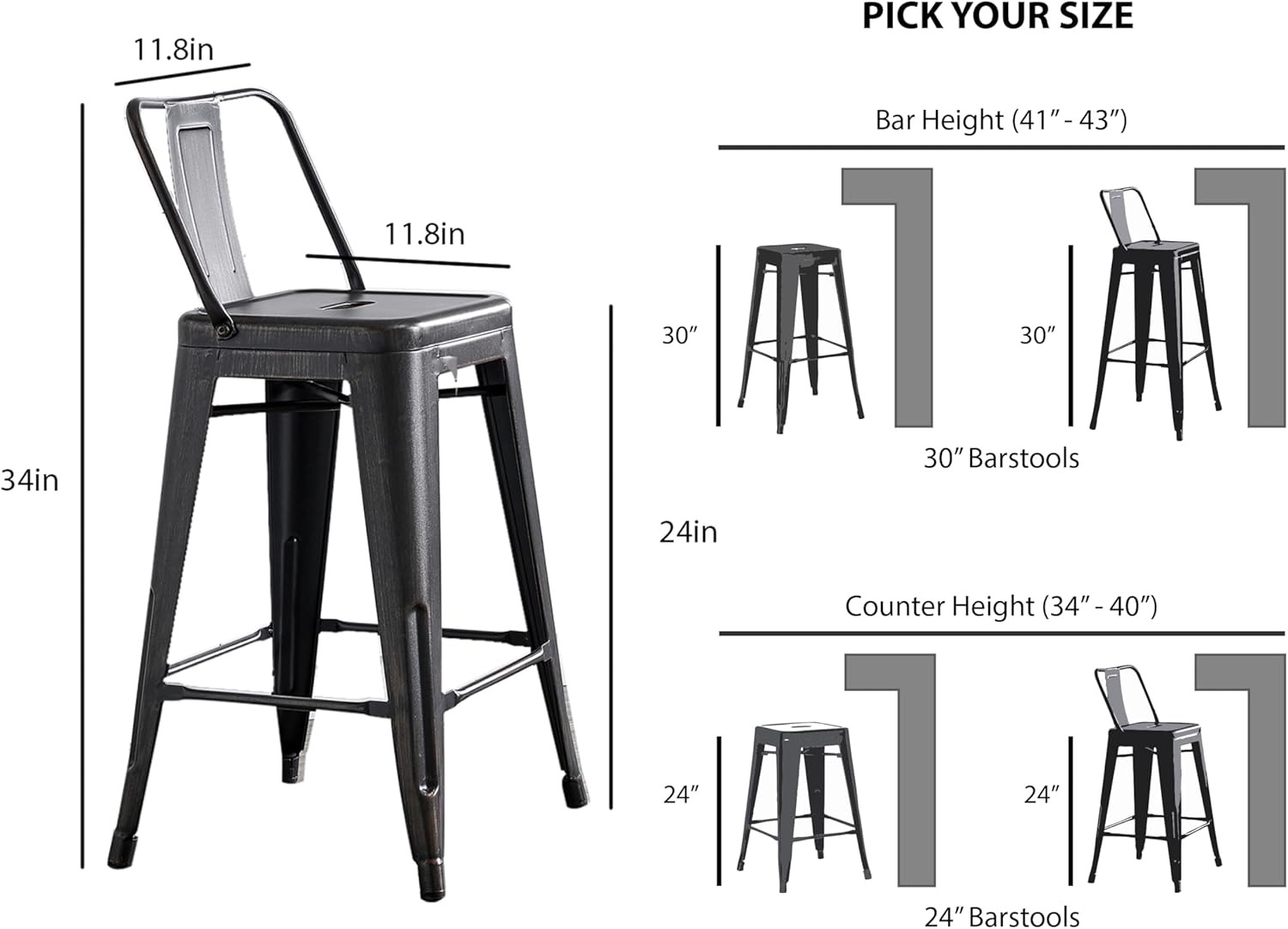 LUXEYARD DS-Y-YC-1243 stools - View #3