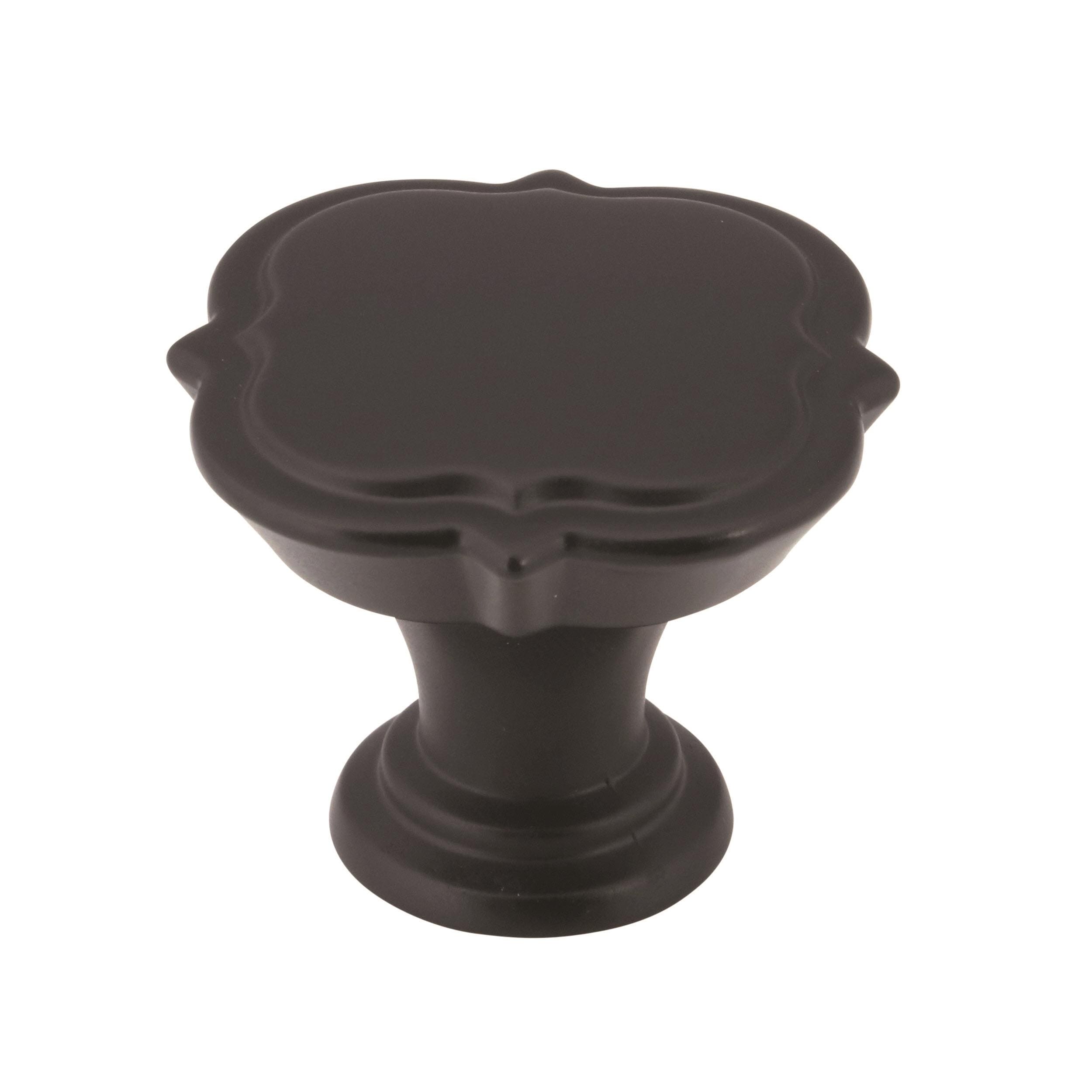 Amerock BP36628BBR Grace Revitalize 1-3/8-in Black Bronze Novelty Traditional Cabinet Knob