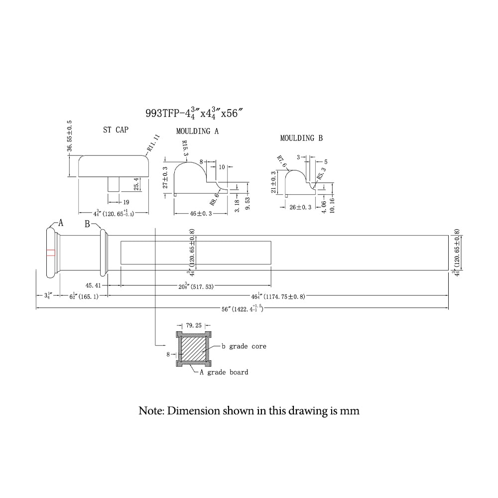 RELIABILT WG993TFPPOP Interior-Stairpart-Newel-Posts - View #4