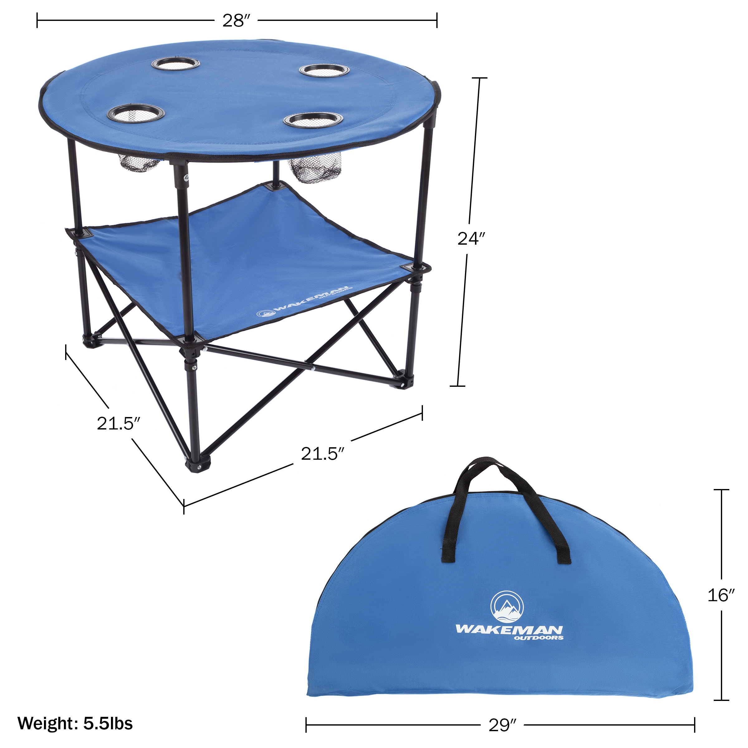 Wakeman 75-CMP1077 Patio-Tables - View #3