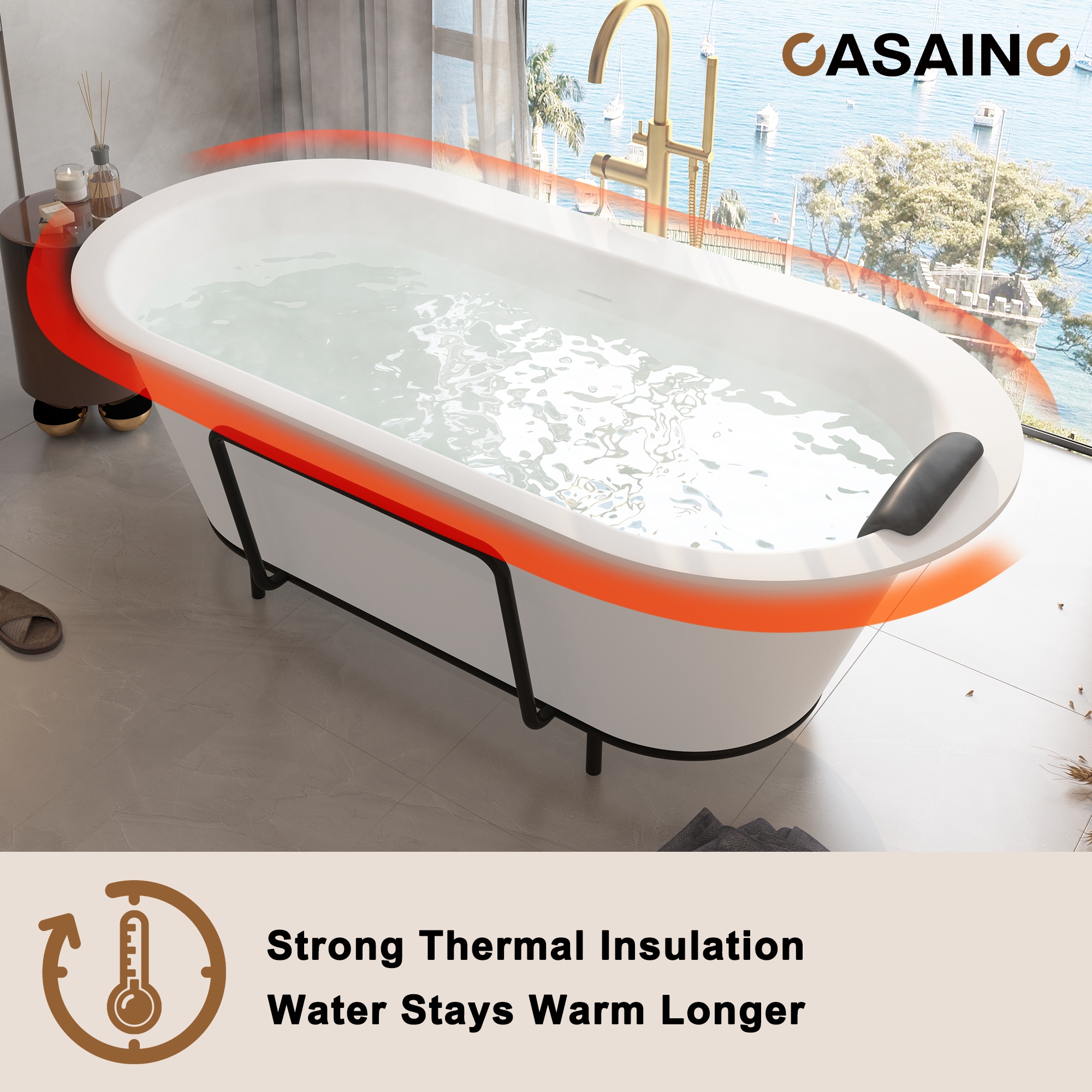 CASAINC CA-31-1700MW bathtubs - View #8