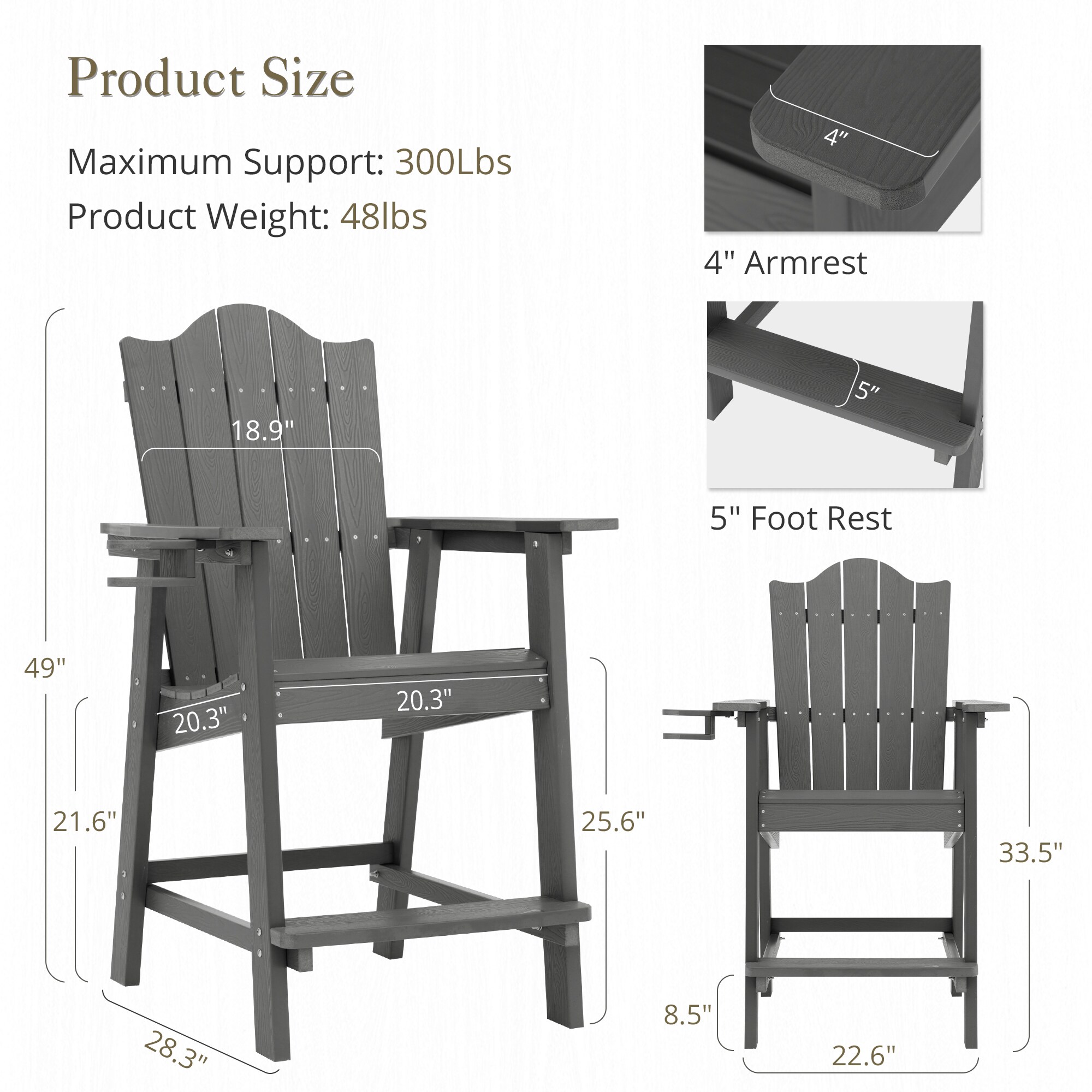LUE BONA 4LB23PC0010-300LS Patio-Chairs - View #7