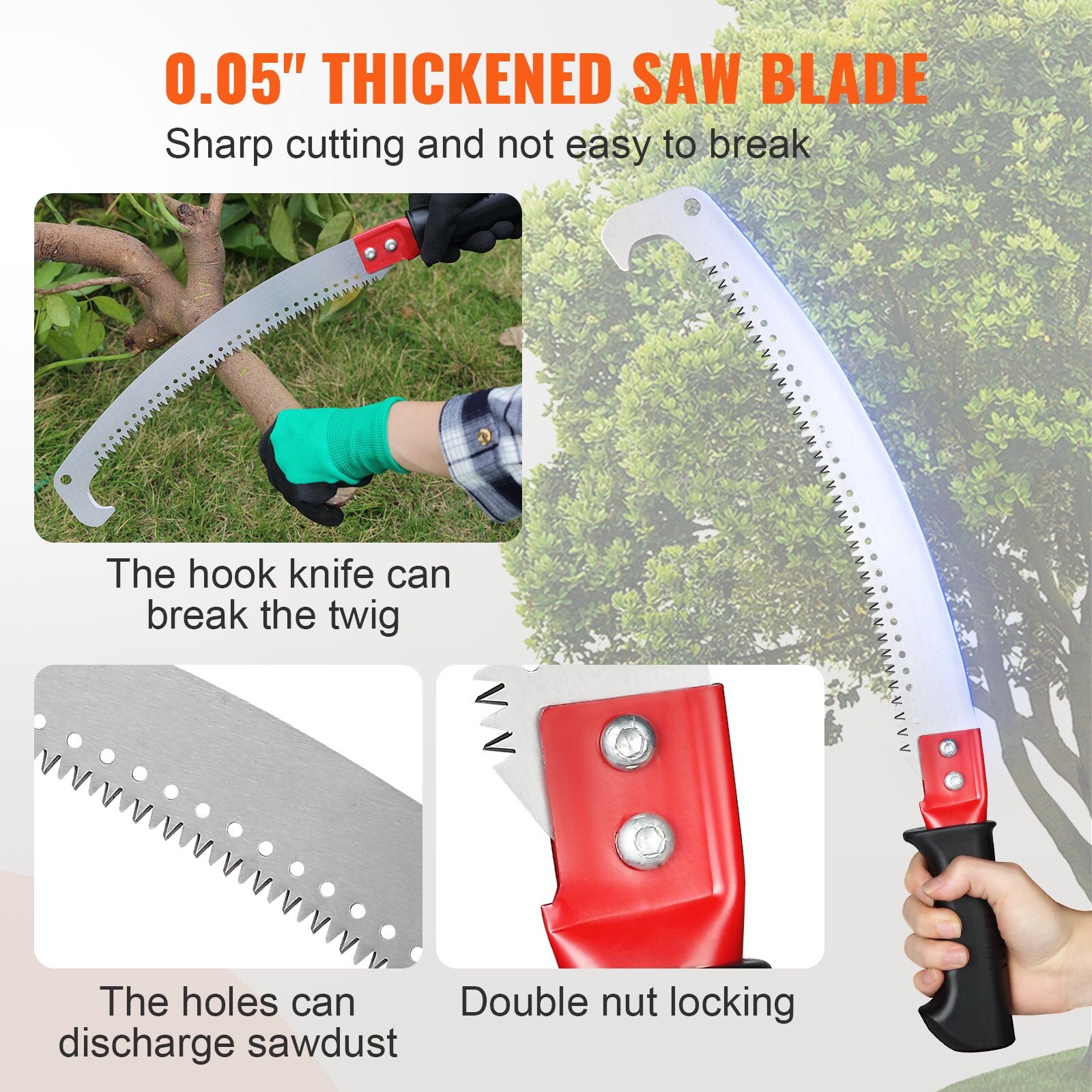 SUGIFT QLLSSGS028 Pole-Pruning-Saws - View #6