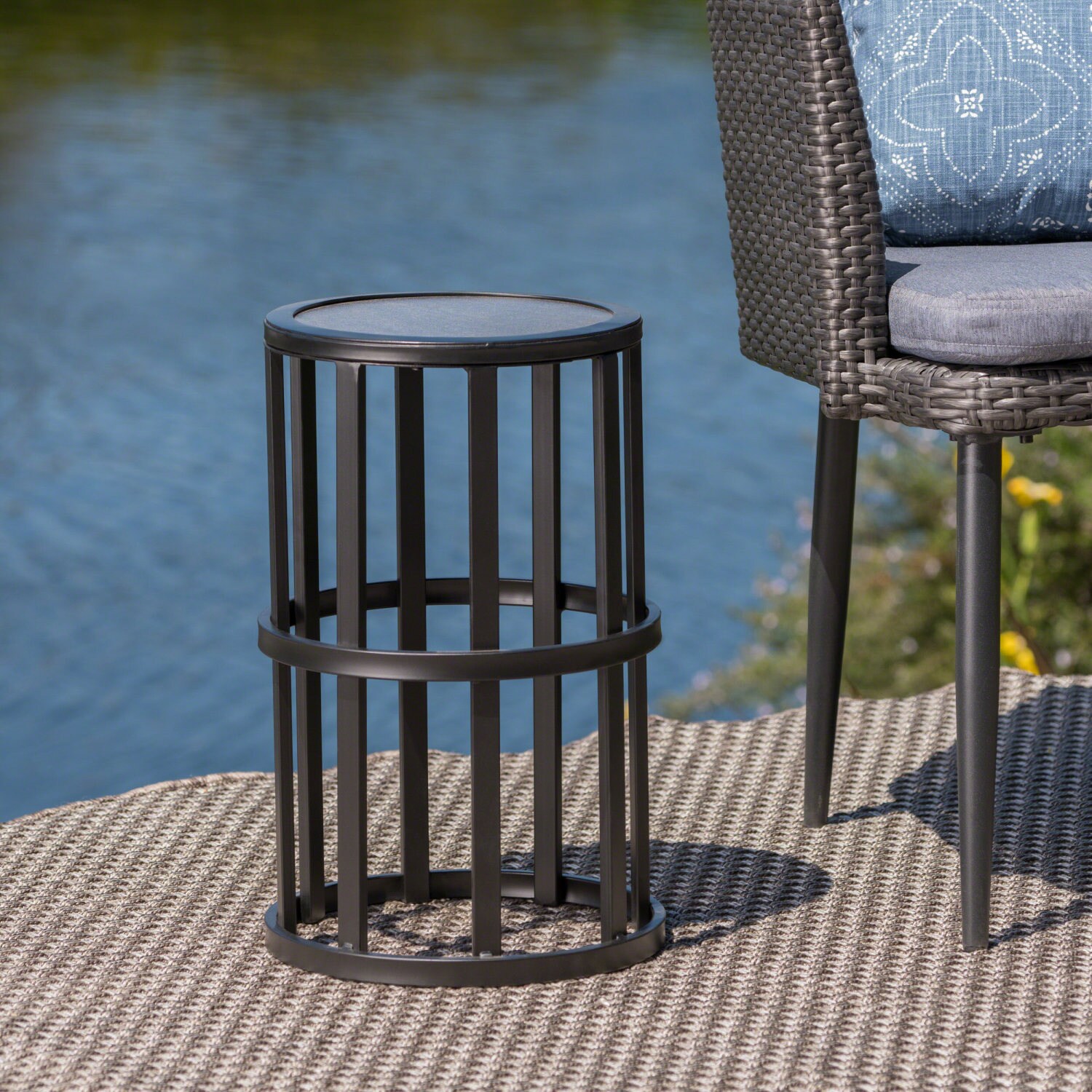 Streamdale Furniture 62203.00BLK Patio-Tables - View #3